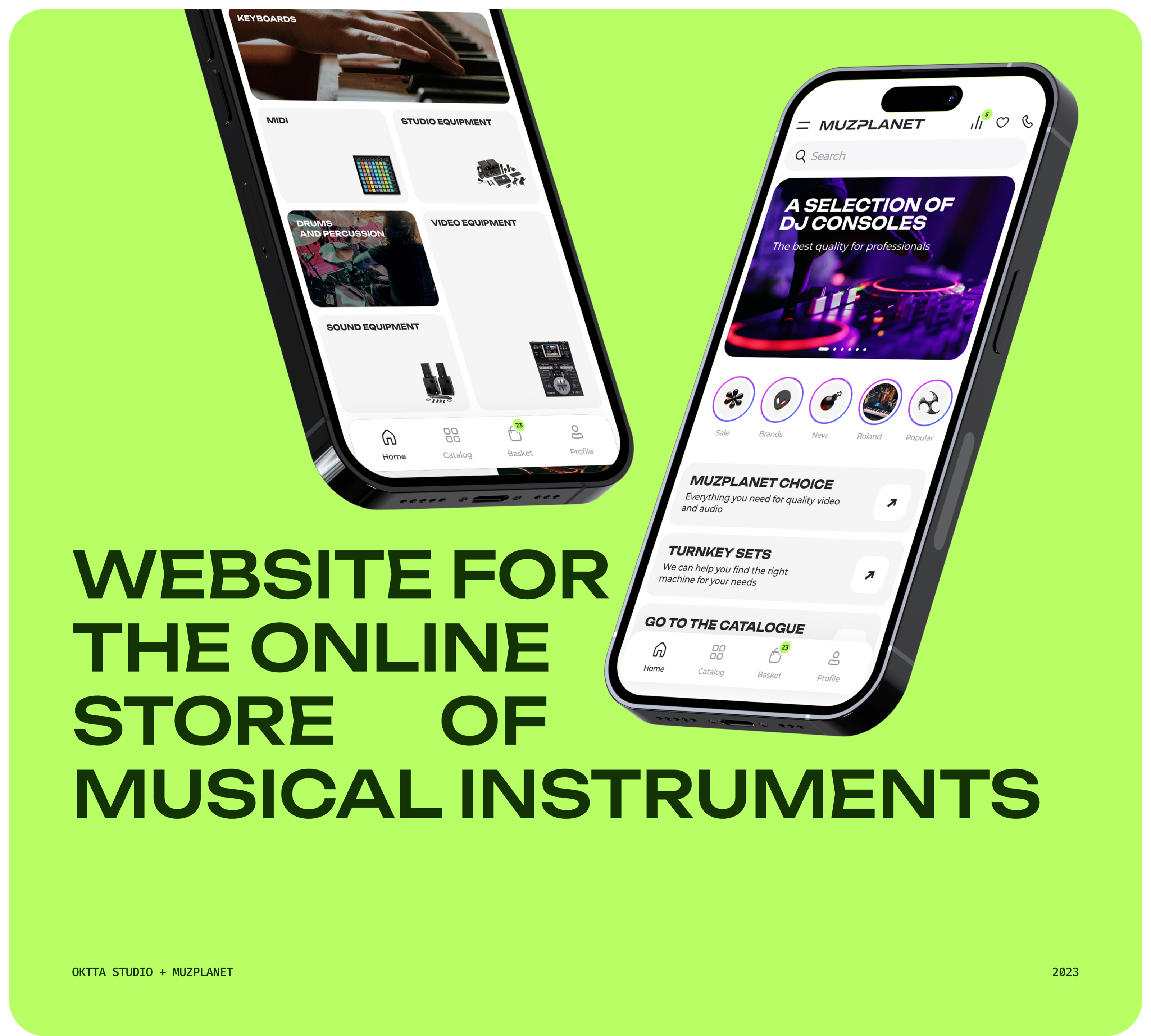 Muz Planet | Online Store — Изображение №1 — Интерфейсы на Dprofile
