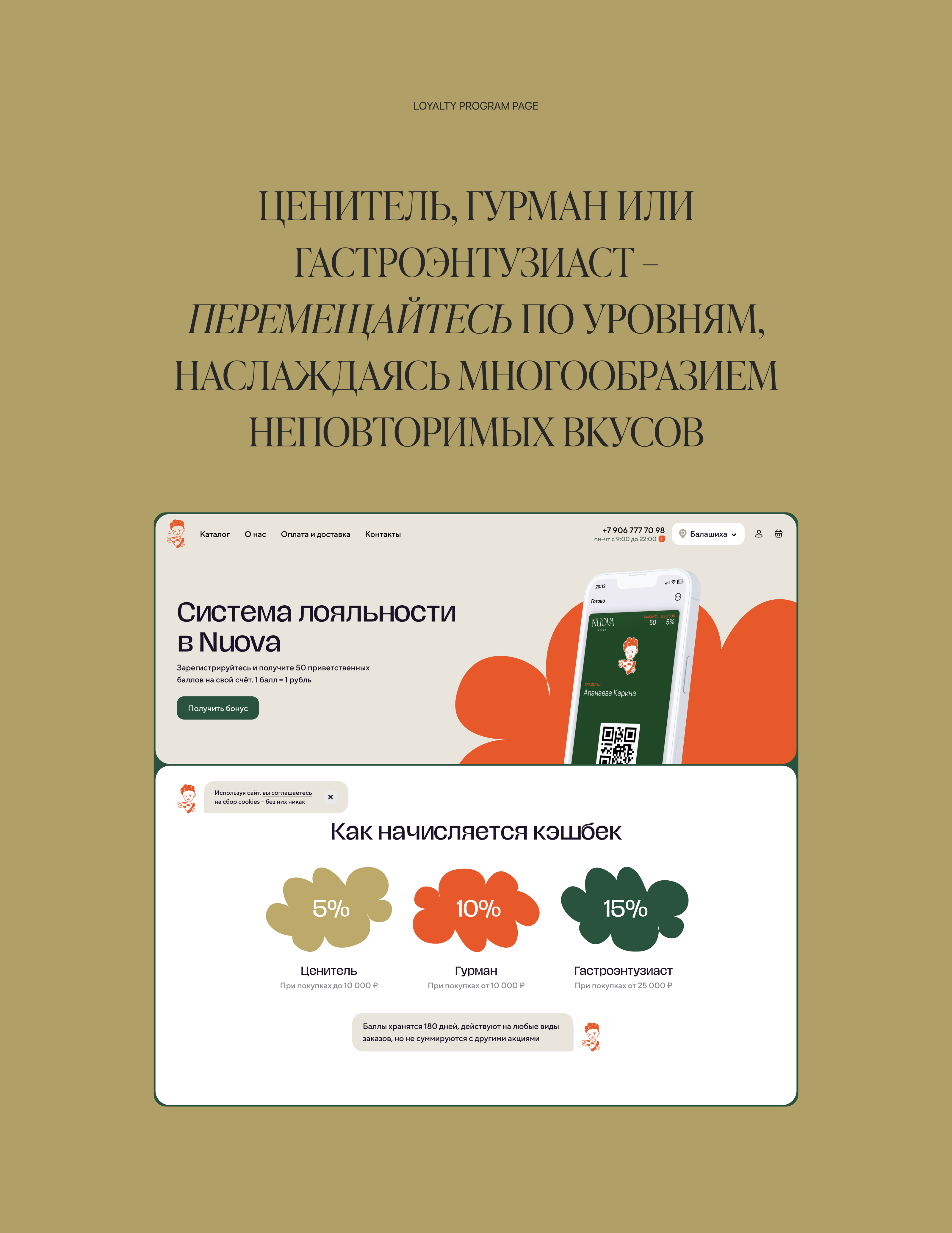 NUOVA PIZZA | Website — Изображение №13 — Интерфейсы на Dprofile