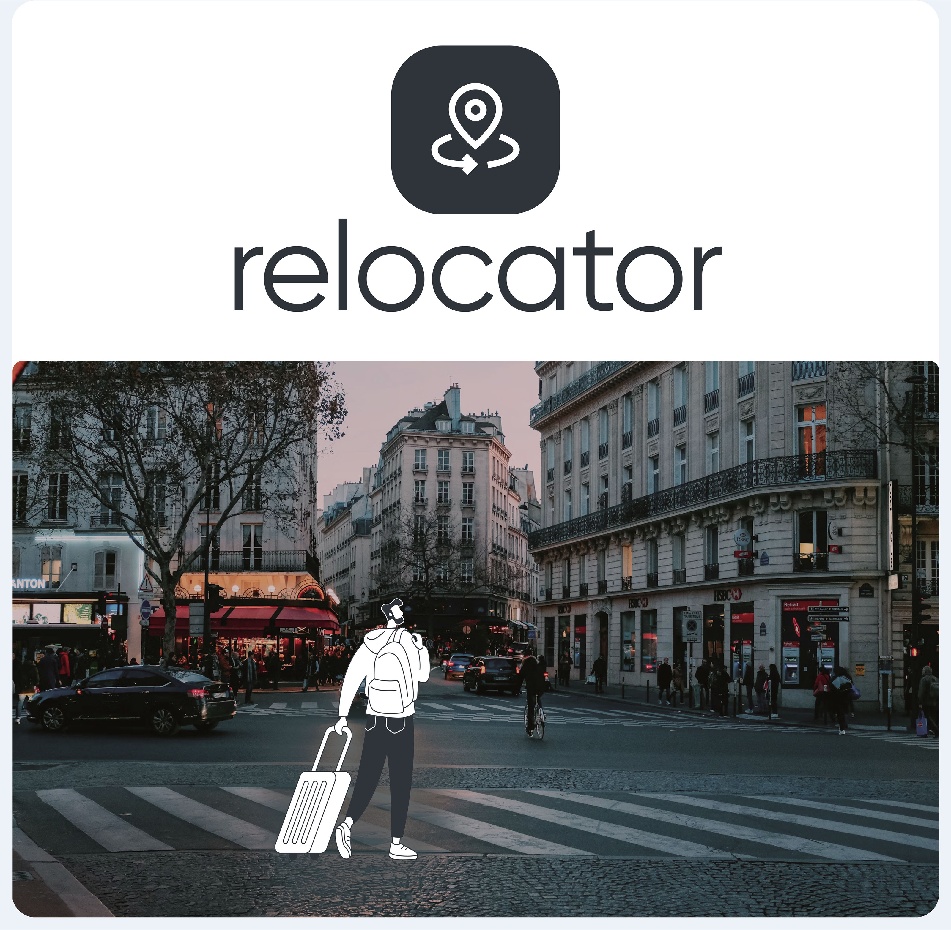 Relocator | Сервис переезда в Европу — Изображение №1 — Интерфейсы на Dprofile