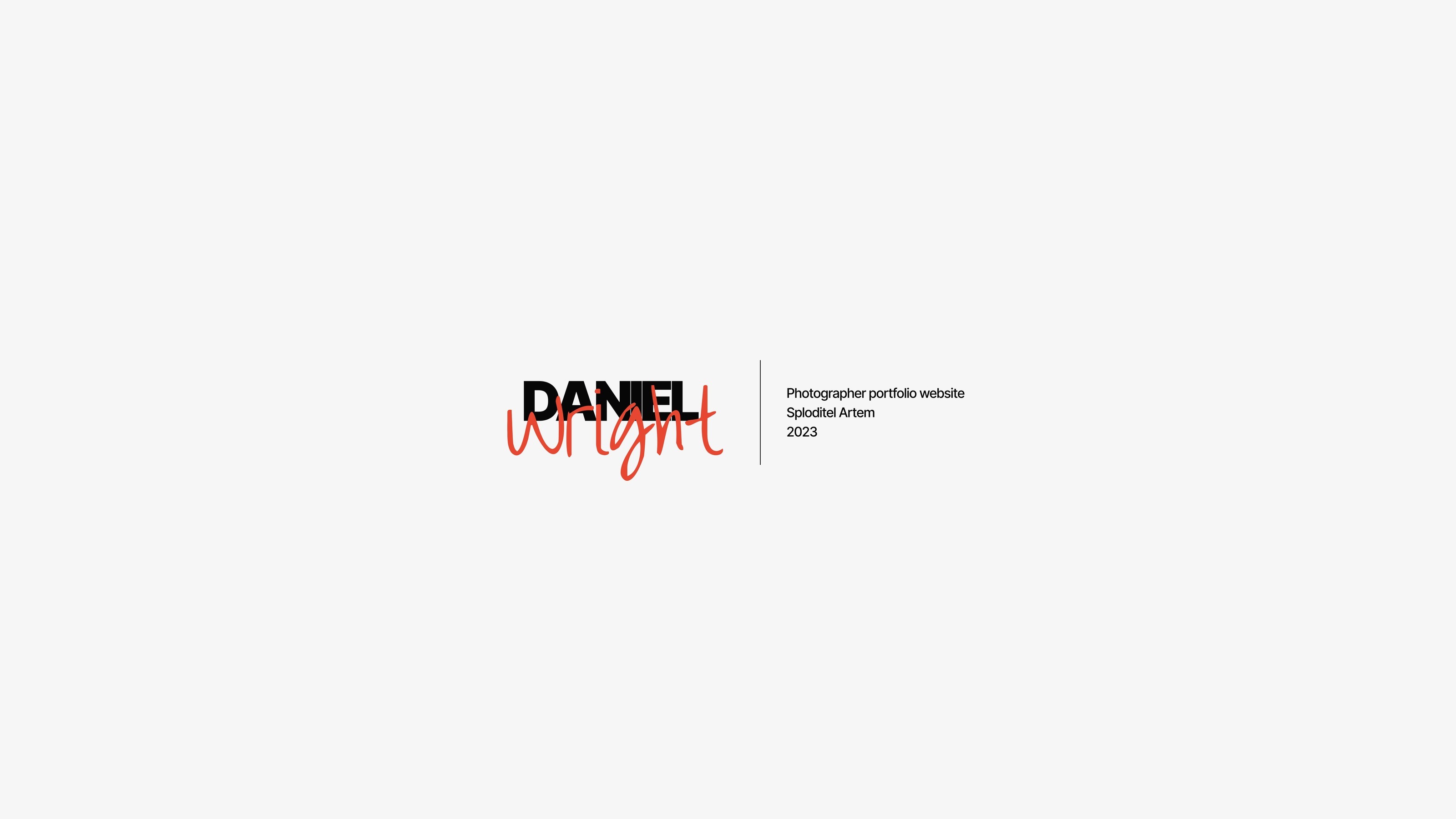 DANIEL WRIGHT PORTFOLIO — Изображение №1 — Интерфейсы на Dprofile