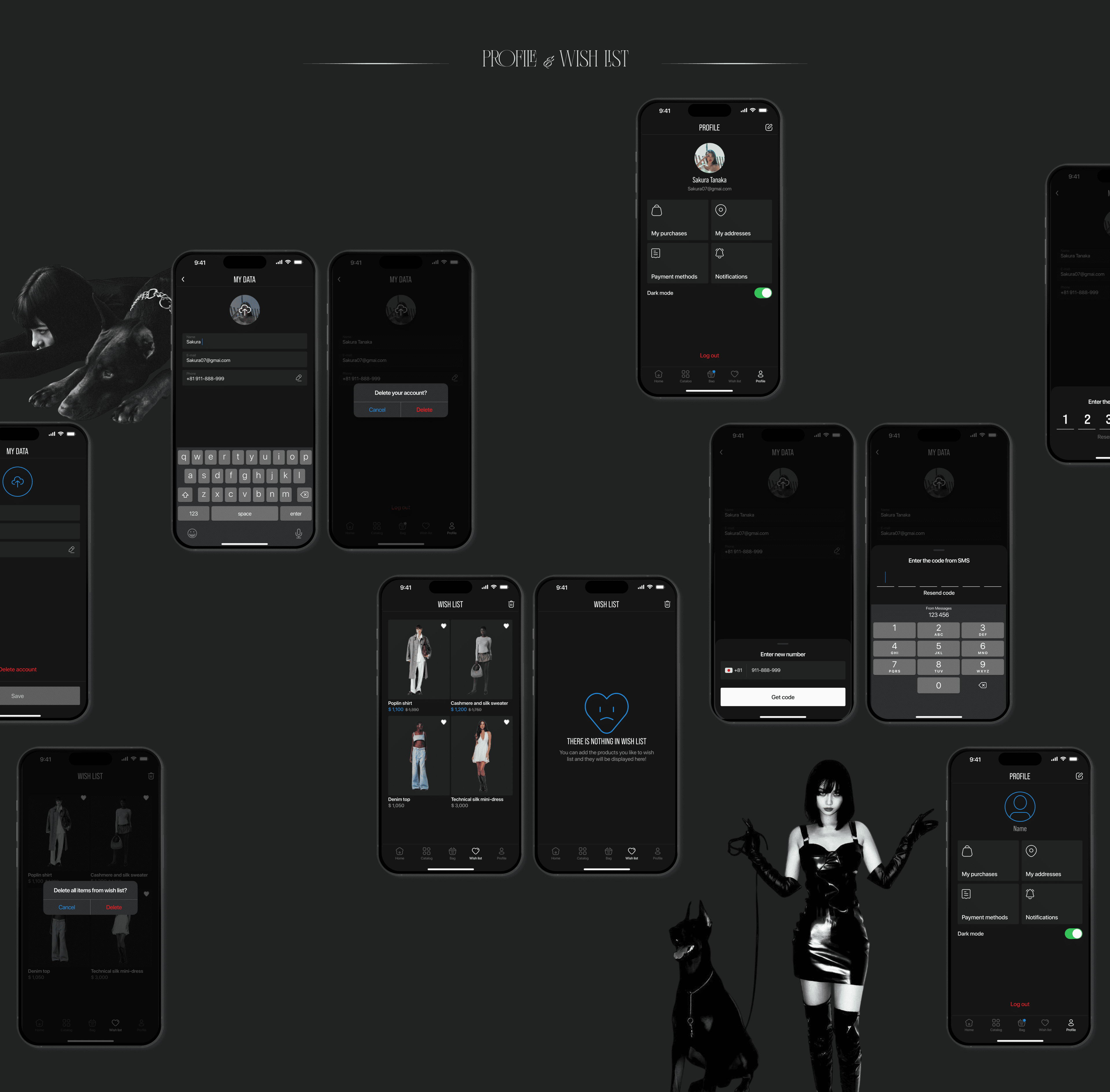 CHAROITE |Мобильное приложение | Маркетплейс — Изображение №18 — Интерфейсы на Dprofile