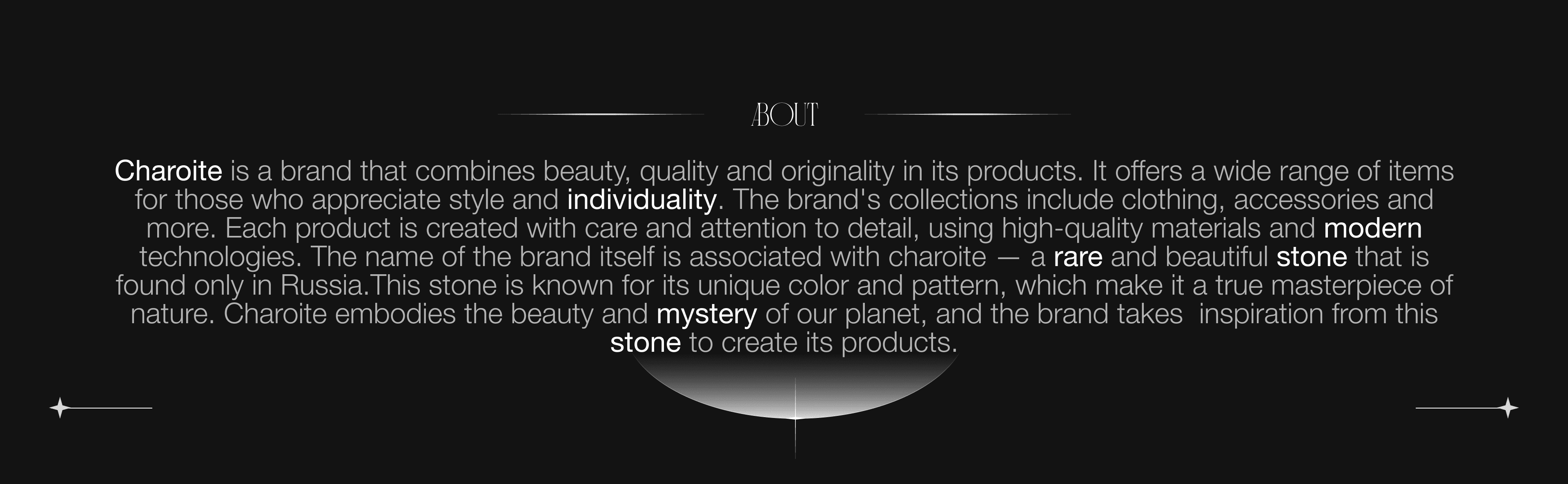 CHAROITE |Мобильное приложение | Маркетплейс — Изображение №2 — Интерфейсы на Dprofile