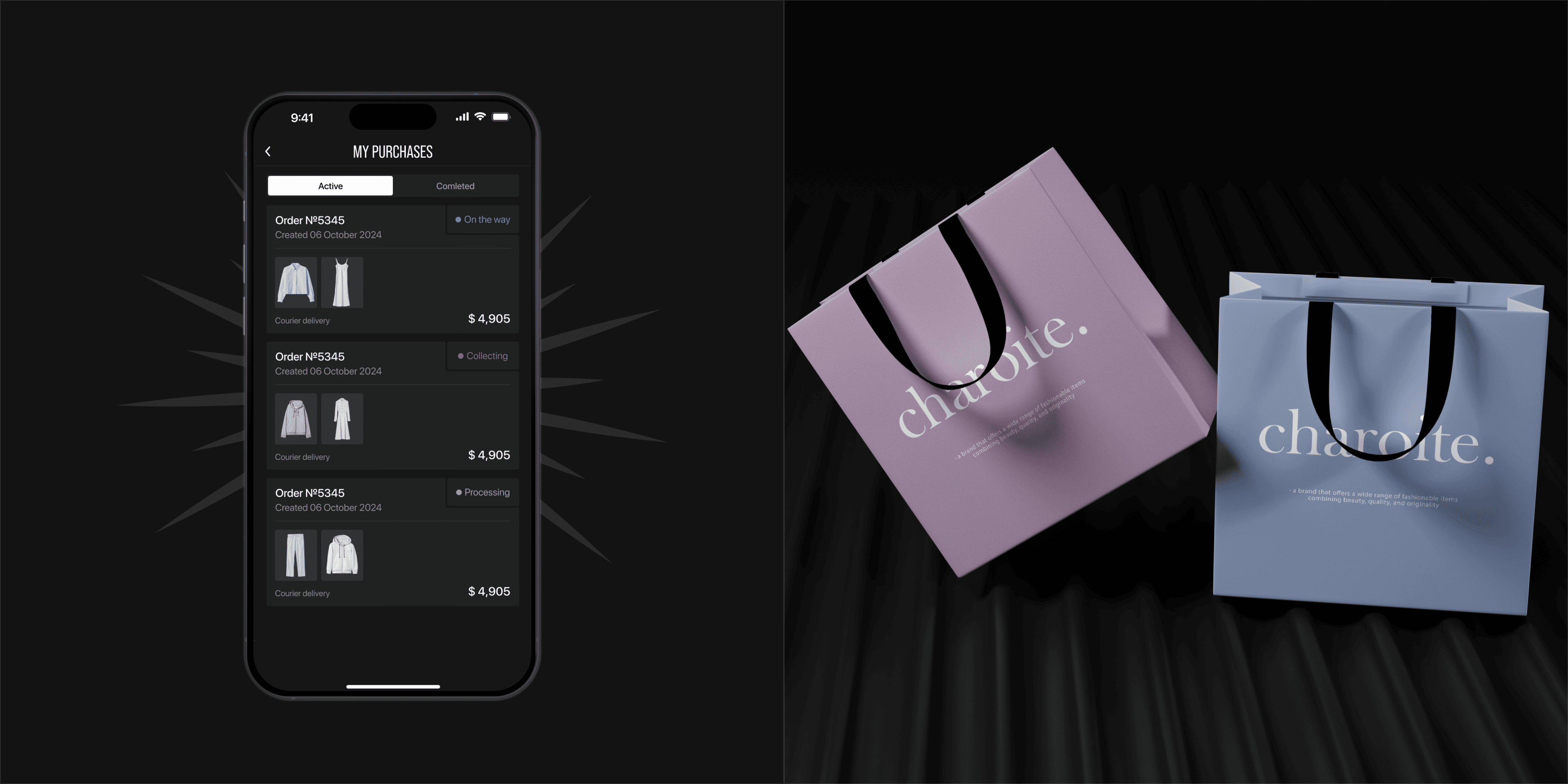 CHAROITE |Мобильное приложение | Маркетплейс — Изображение №20 — Интерфейсы на Dprofile