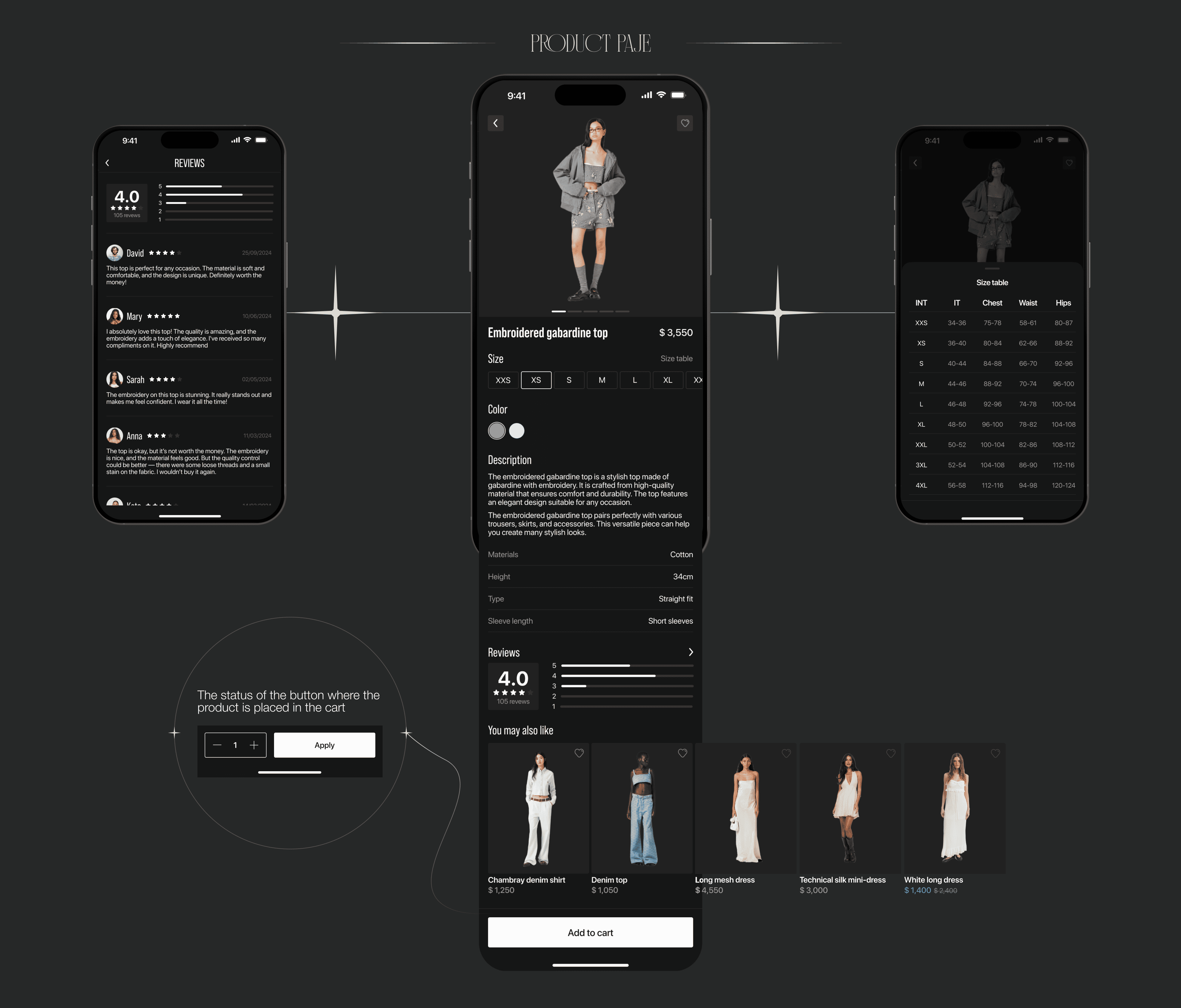 CHAROITE |Мобильное приложение | Маркетплейс — Изображение №14 — Интерфейсы на Dprofile