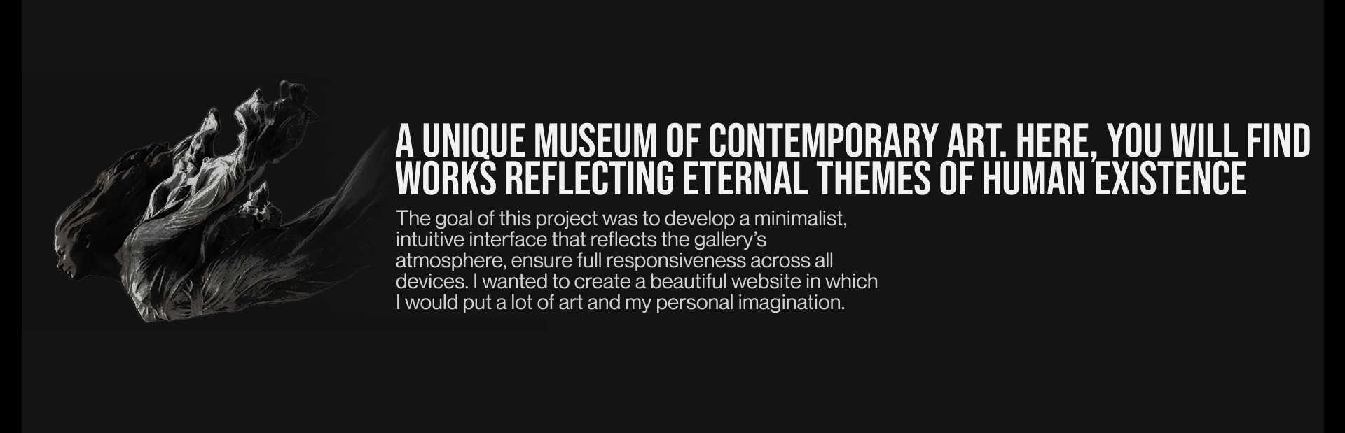 ETERNITY | Art gallery — Изображение №2 — Интерфейсы, Анимация на Dprofile