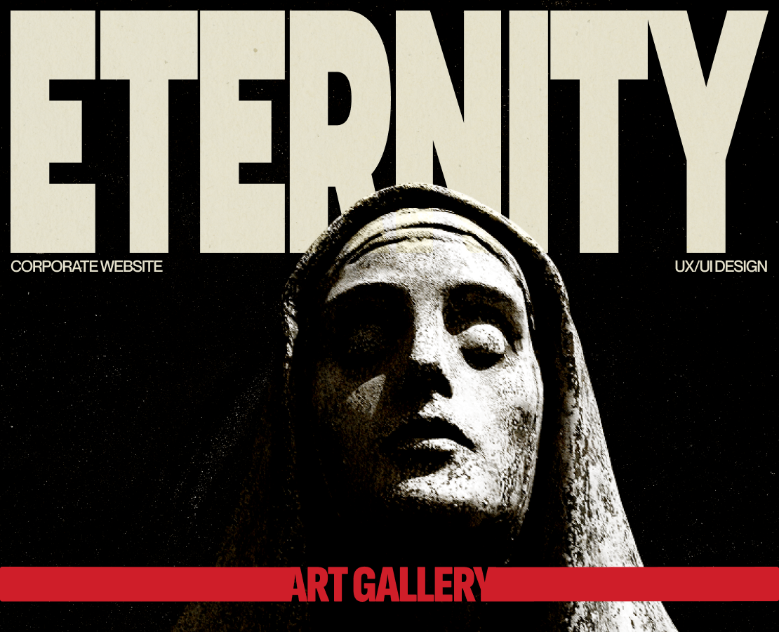 ETERNITY | Art gallery — Интерфейсы, Анимация на Dprofile