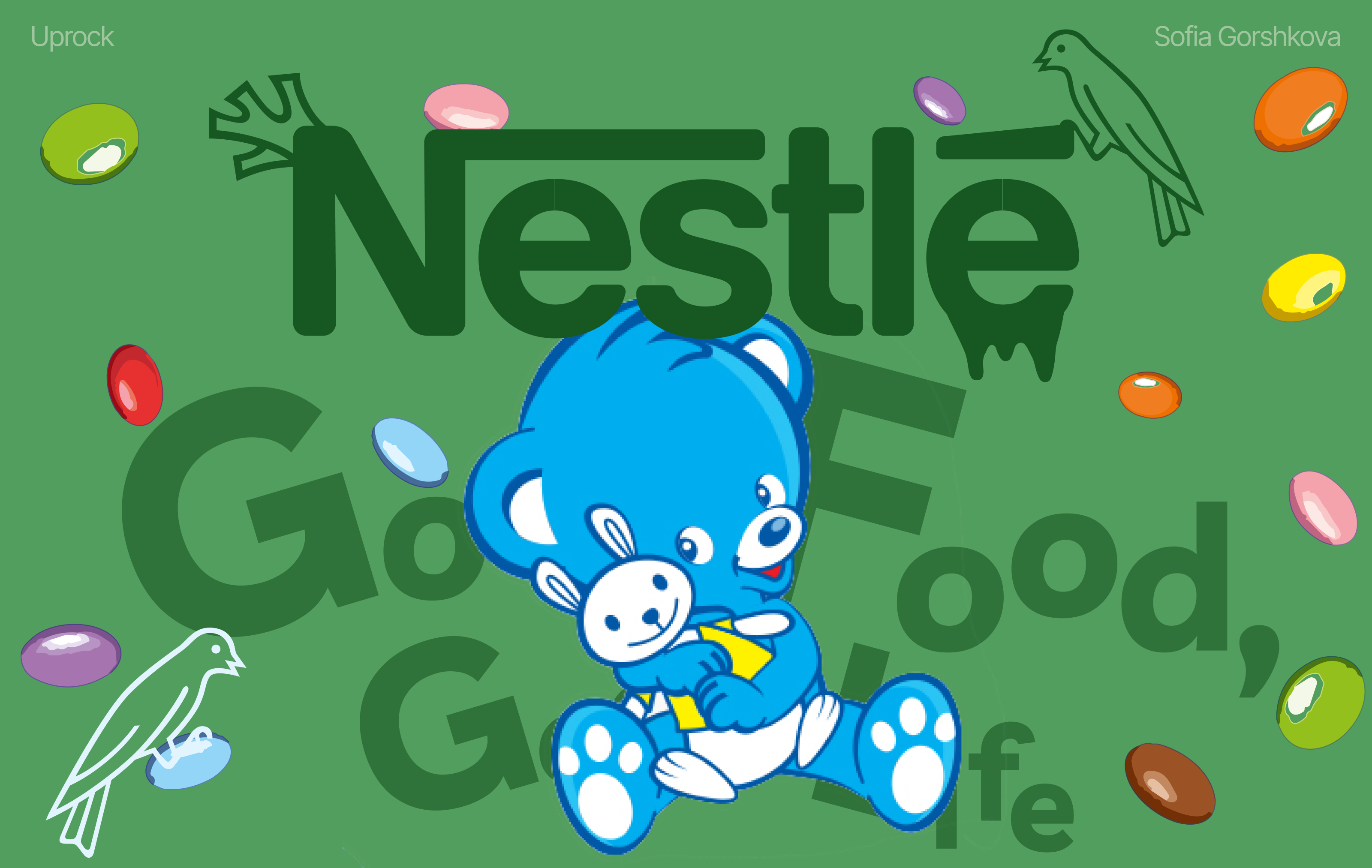 NESTLE | Landing paje redesign — Изображение №1 — Интерфейсы на Dprofile