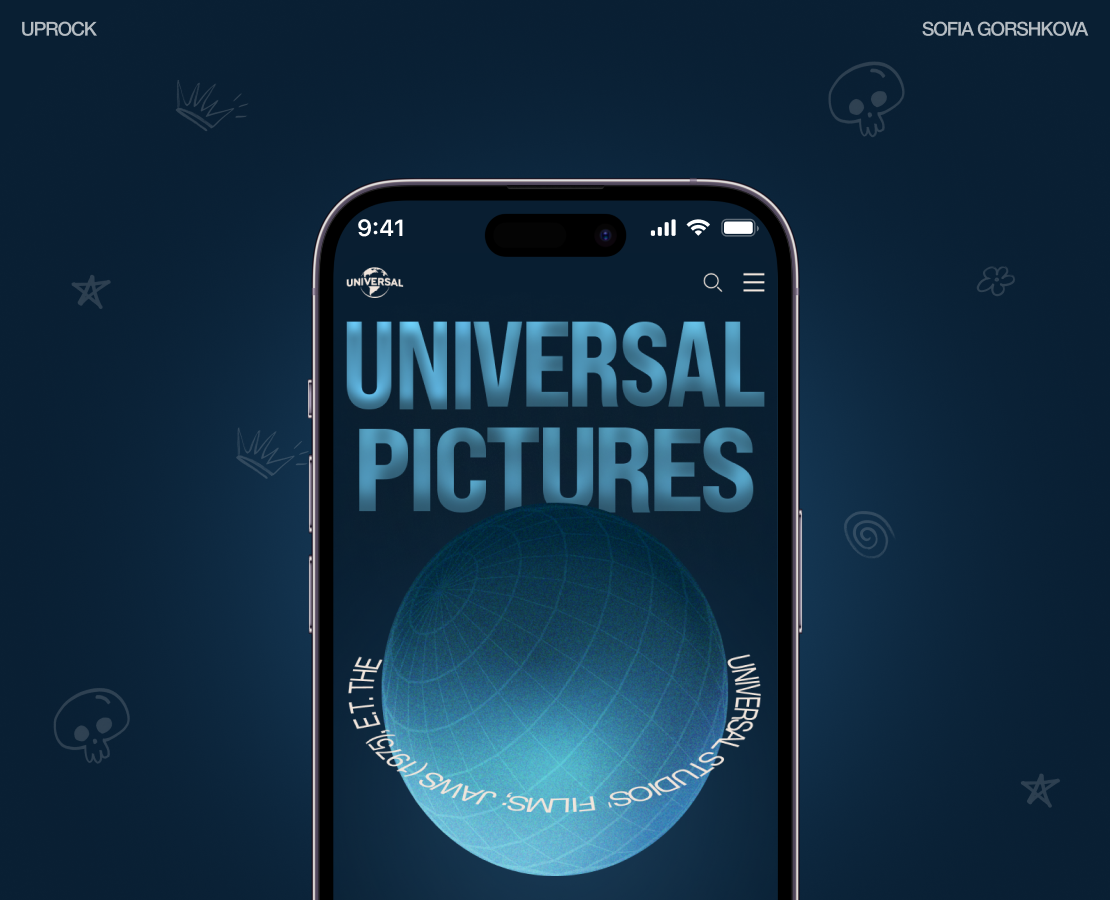 UNIVERSAL PICTURES | Corporate website resesign — Интерфейсы на Dprofile