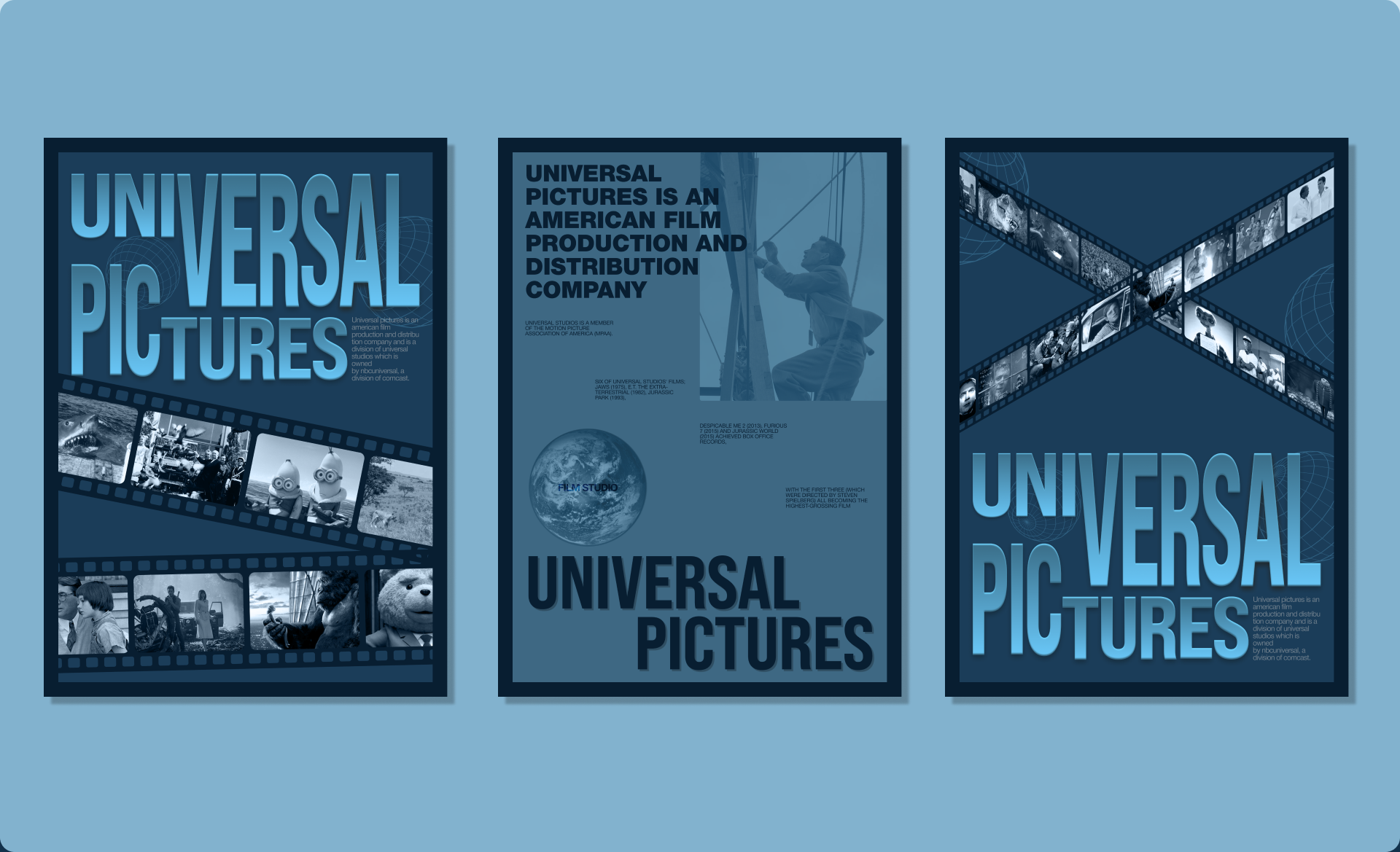 UNIVERSAL PICTURES | Corporate website resesign — Изображение №7 — Интерфейсы на Dprofile