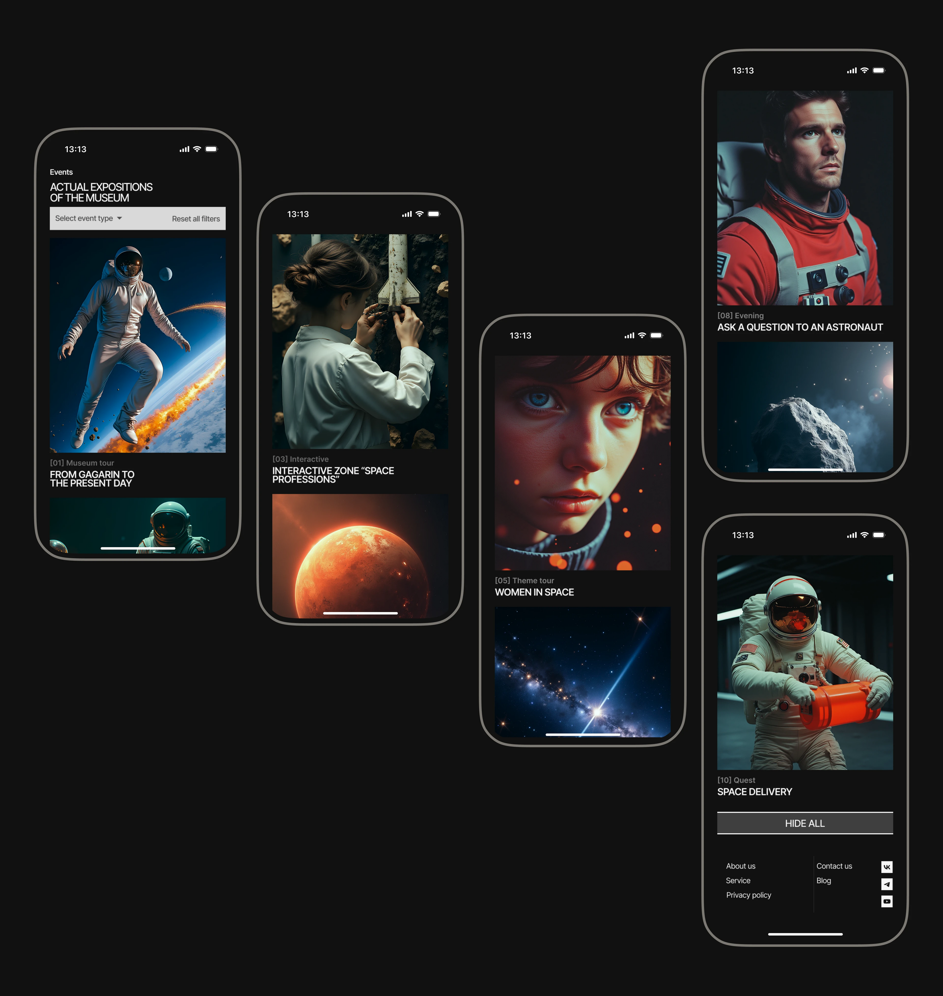 OpenSpace — Museum of Cosmonautics — Изображение №9 — Интерфейсы, Графика на Dprofile