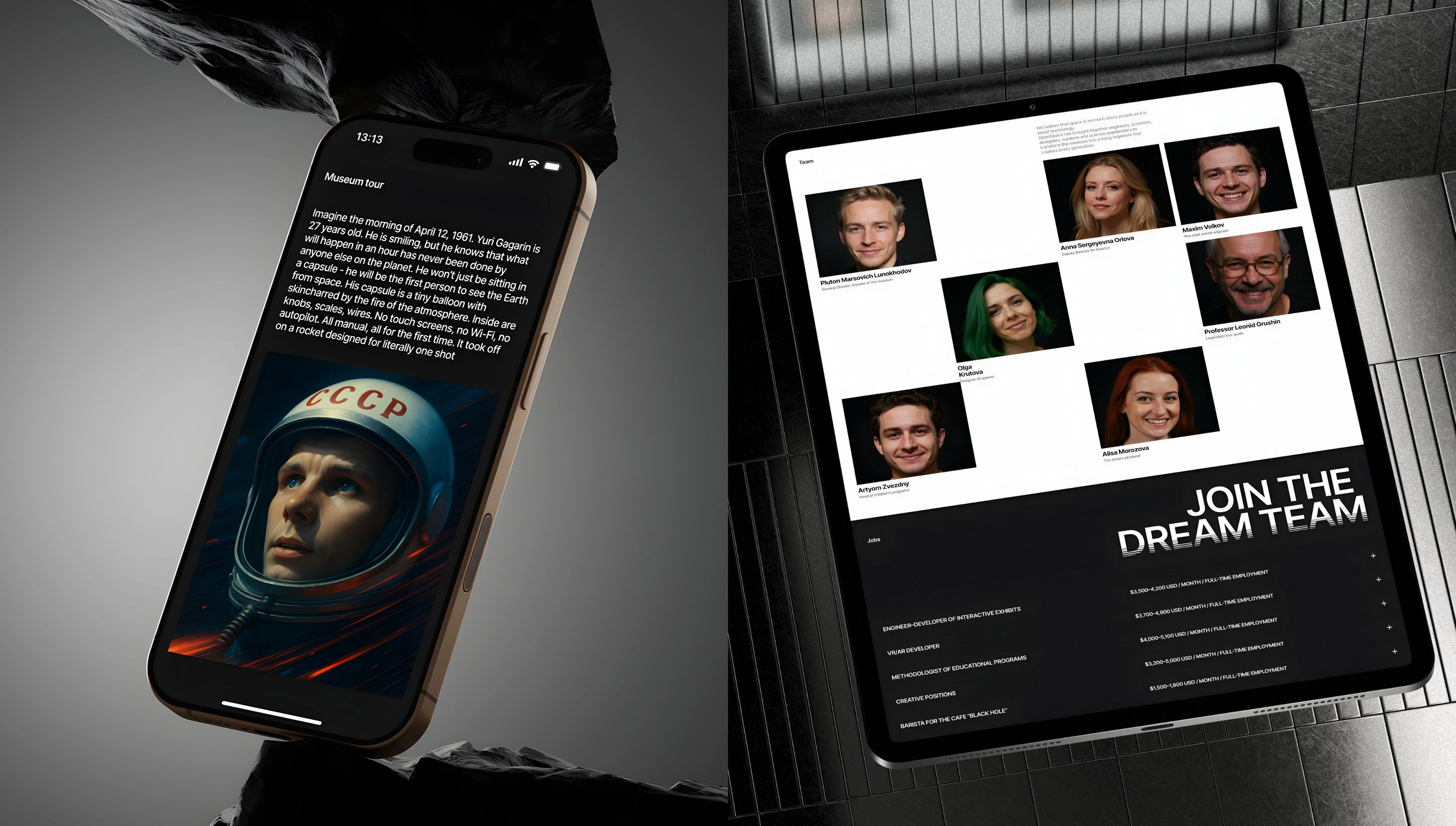OpenSpace — Museum of Cosmonautics — Изображение №13 — Интерфейсы, Графика на Dprofile