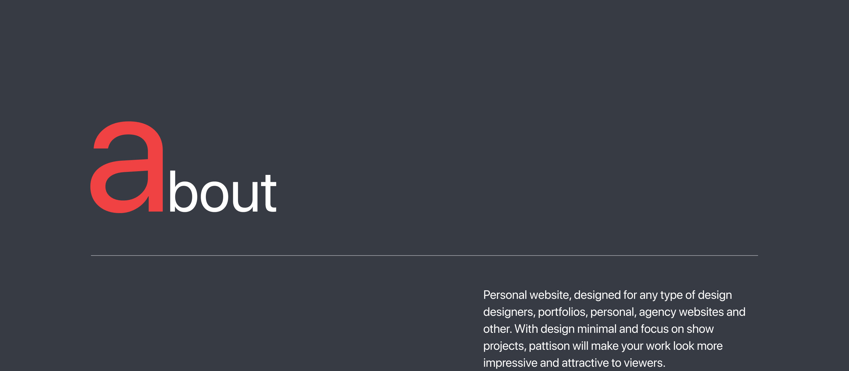Anton Rozhko — Portfolio website — Изображение №2 — Графика, Интерфейсы на Dprofile