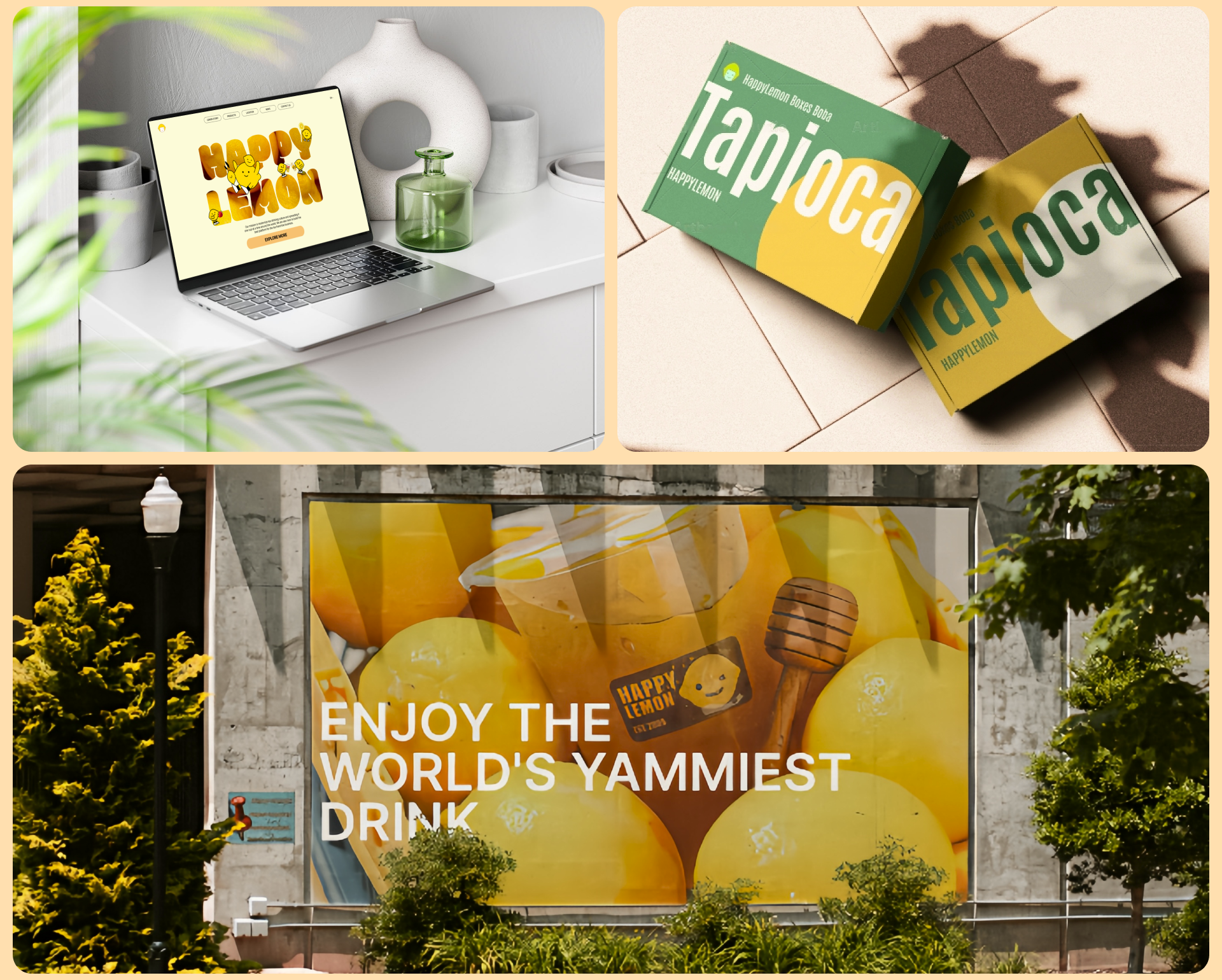 HAPPY LEMON | LANDING PAGE | REDESIGN — Изображение №3 — Интерфейсы на Dprofile