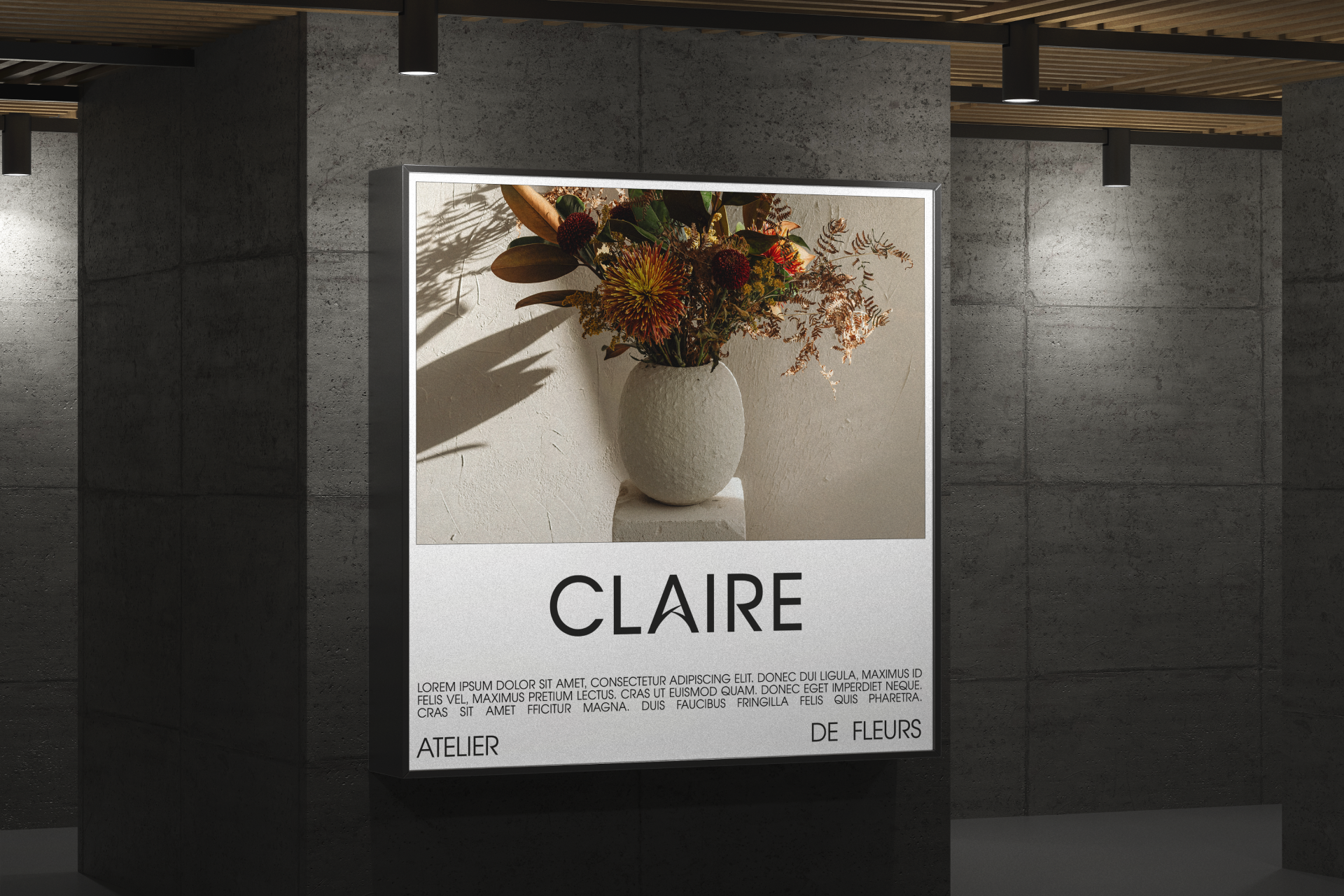 CLAIRE• айдентика цветочной студии — Изображение №14 — Брендинг на Dprofile