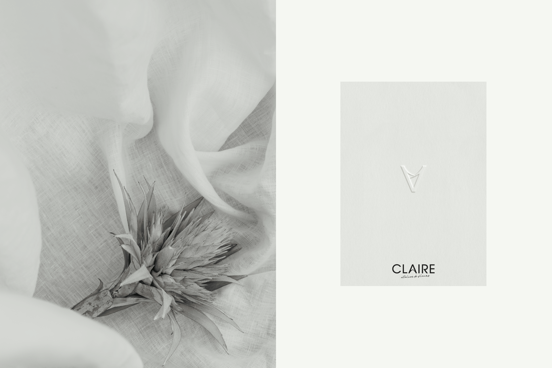 CLAIRE• айдентика цветочной студии — Изображение №3 — Брендинг на Dprofile