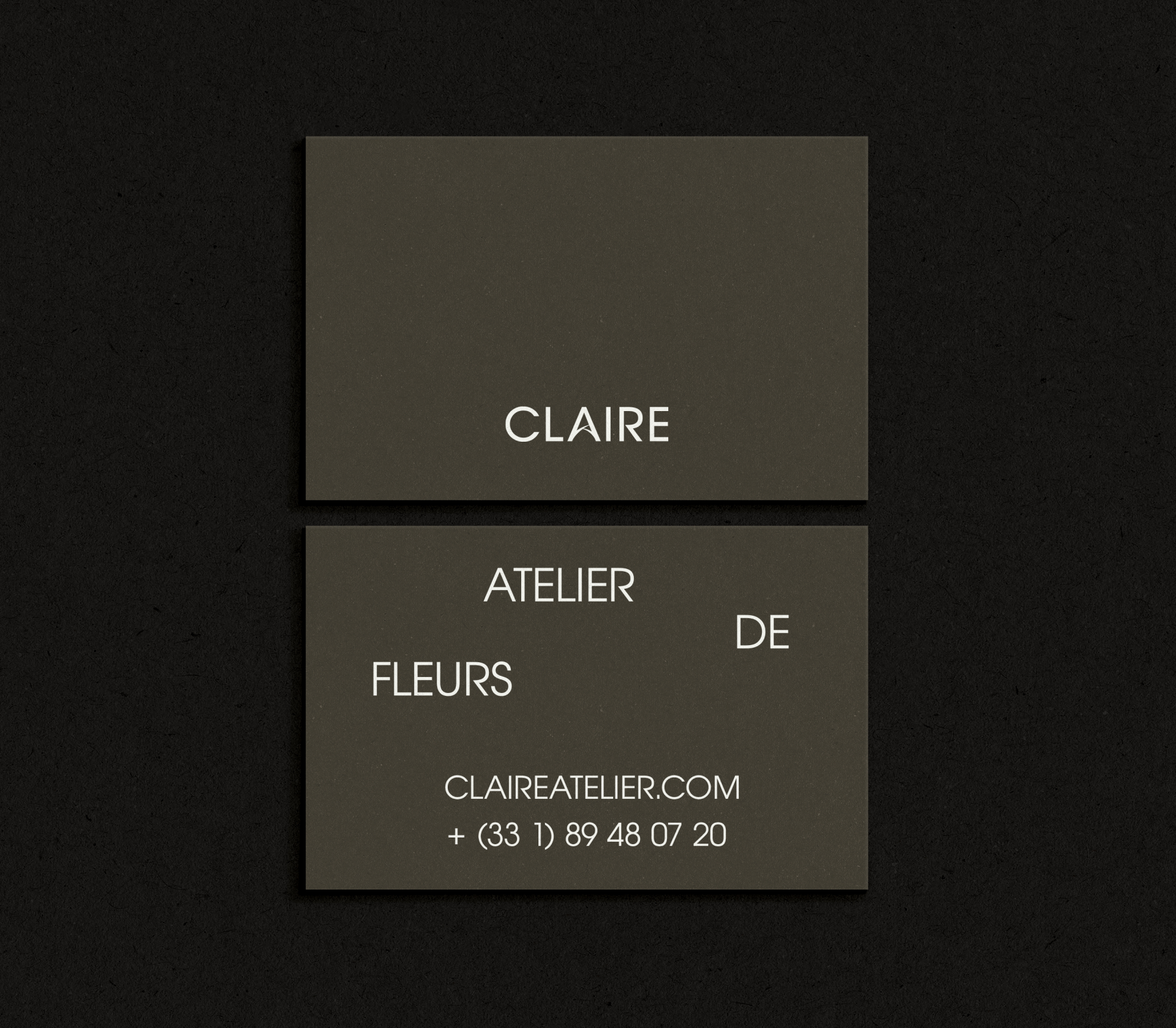 CLAIRE• айдентика цветочной студии — Изображение №11 — Брендинг на Dprofile