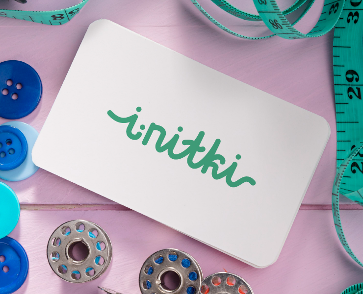 Логотип для магазина "i-nitki" — Брендинг, Графика на Dprofile