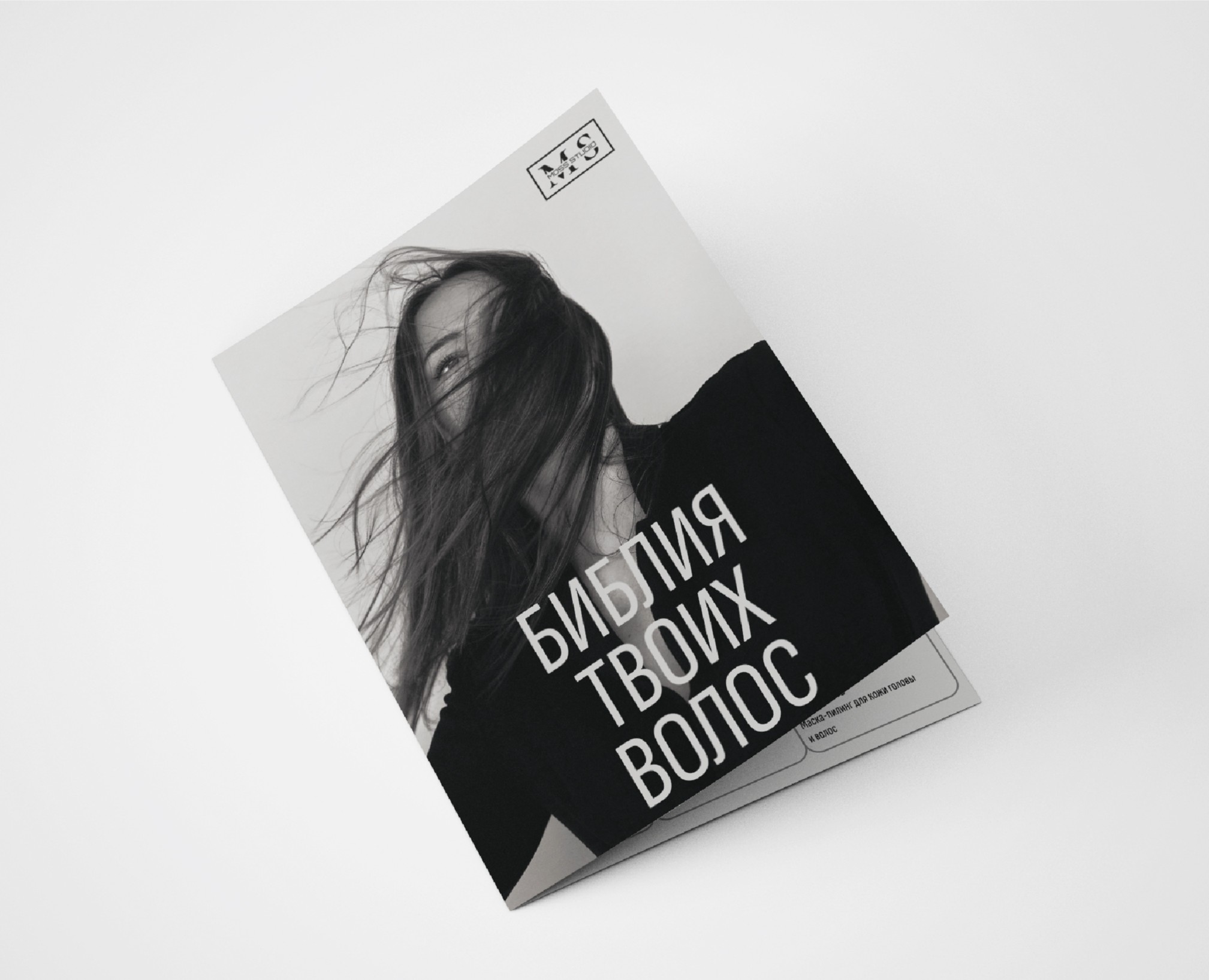 Буклет для салона "MOSS STUDIO" — Брендинг, Графика на Dprofile