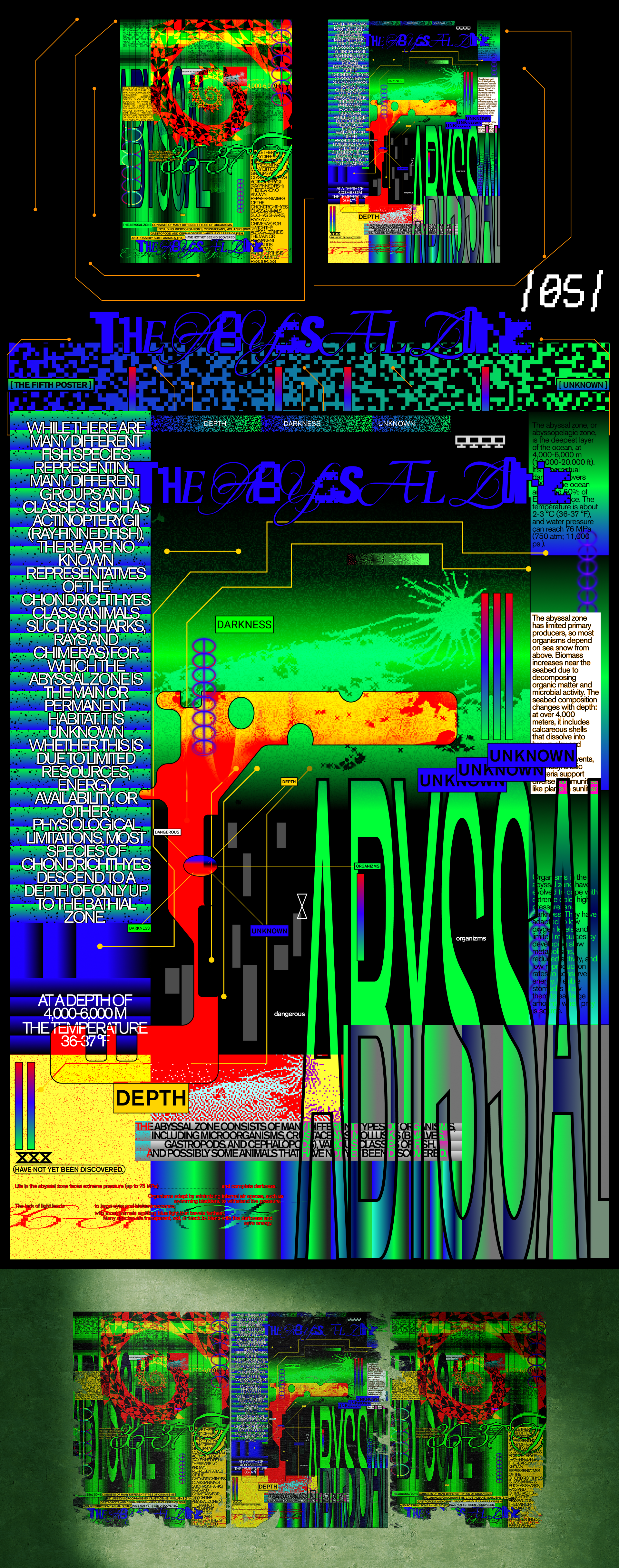 SECRETS OF THE OCEAN|Poster Collection — Изображение №7 — Графика на Dprofile