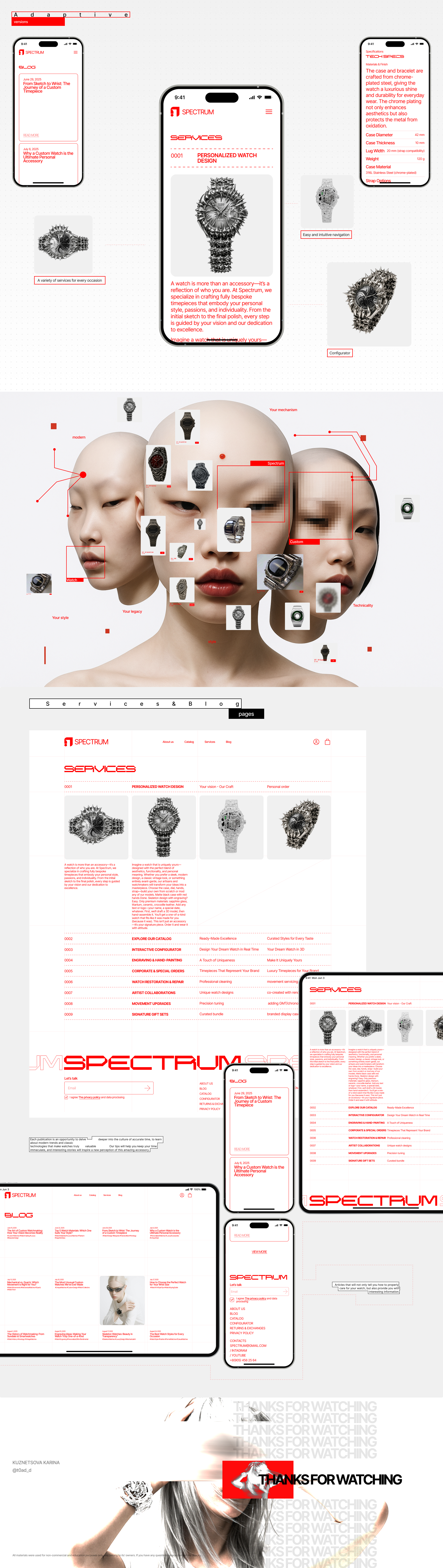 SPECTRUM | Corporate website — Изображение №6 — Интерфейсы, Брендинг на Dprofile