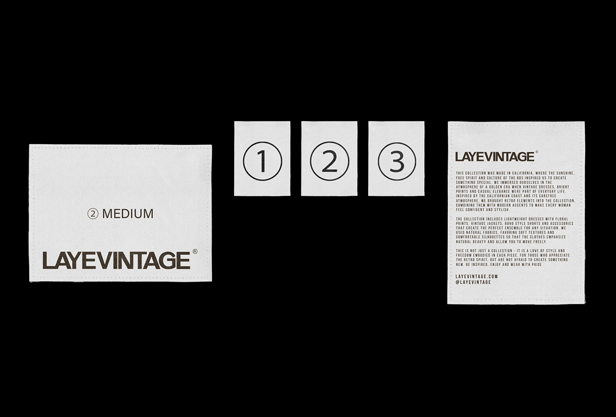 LAYEVINTAGE® — Изображение №12 — Брендинг, Графика на Dprofile