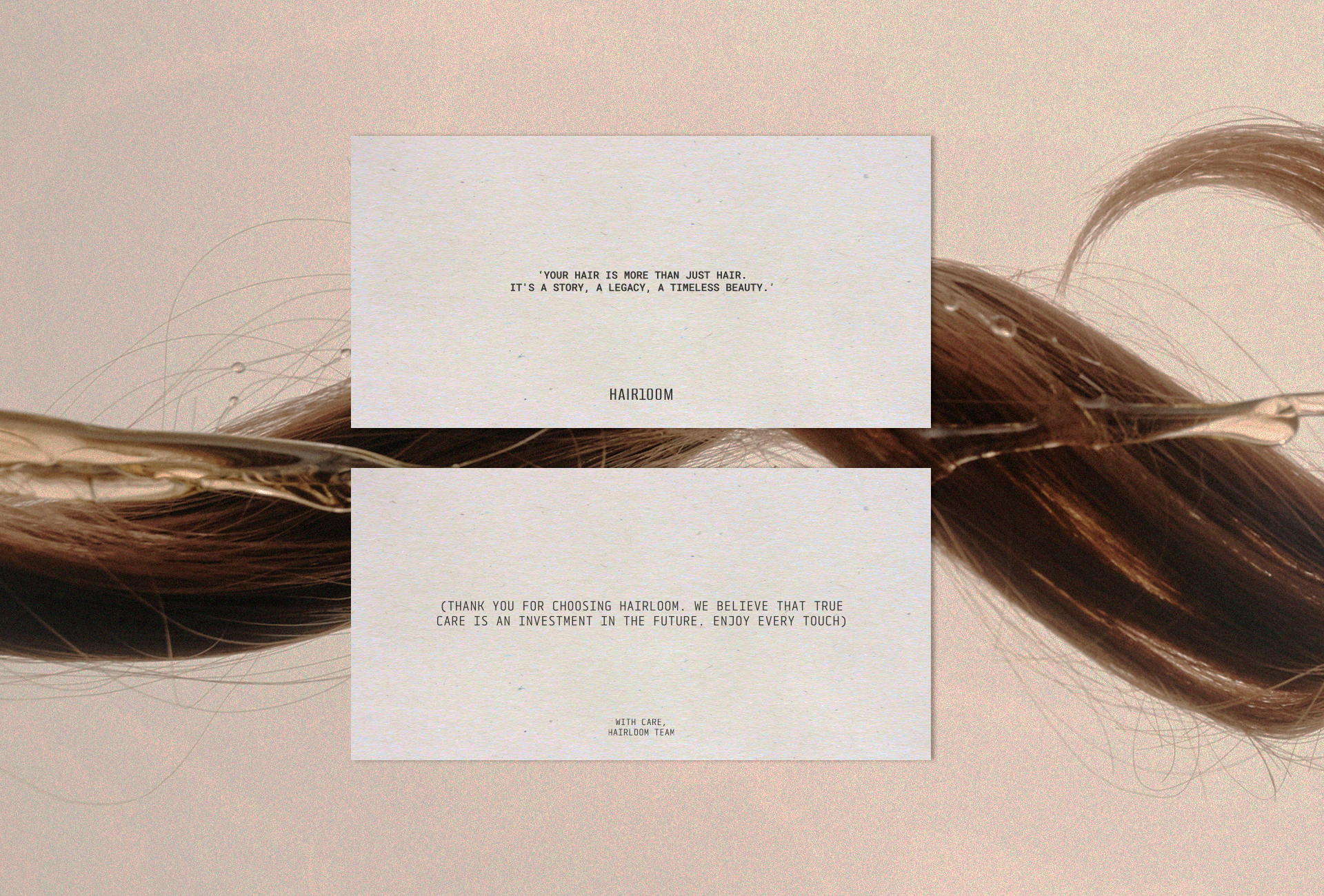 HAIRLOOM — Изображение №8 — Брендинг, Графика на Dprofile