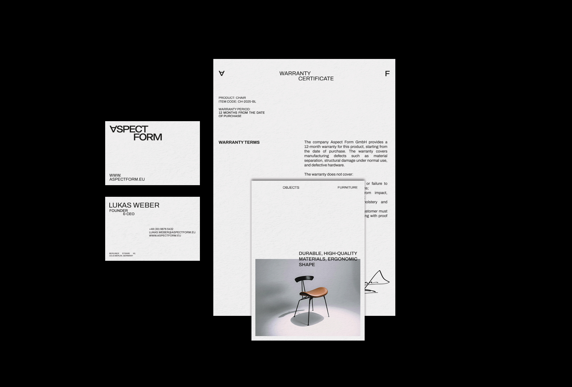 ASPECT FORM — Изображение №10 — Брендинг, Графика на Dprofile