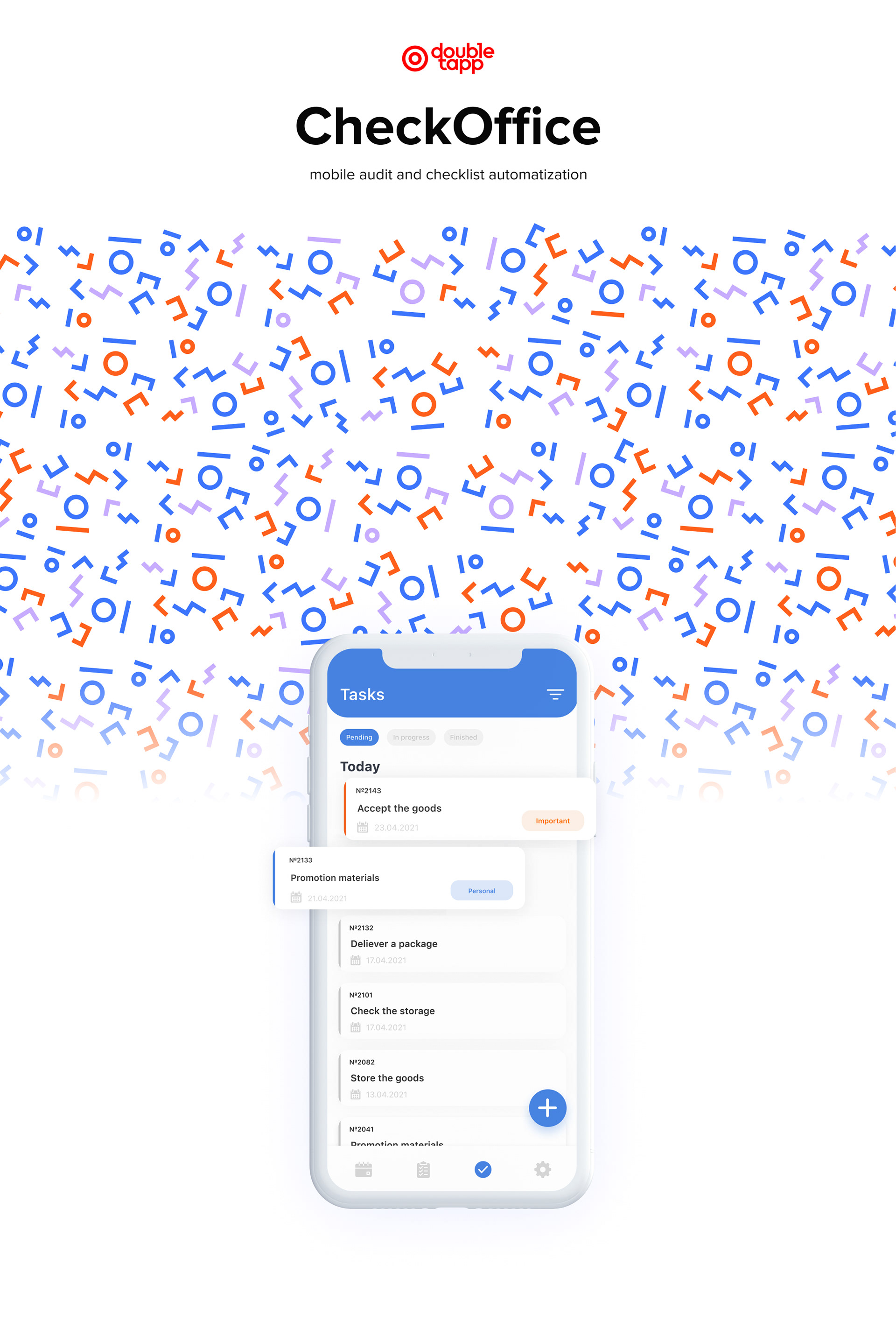 CHECKOFFICE / MOBILE APP — Изображение №1 — Интерфейсы, Анимация на Dprofile