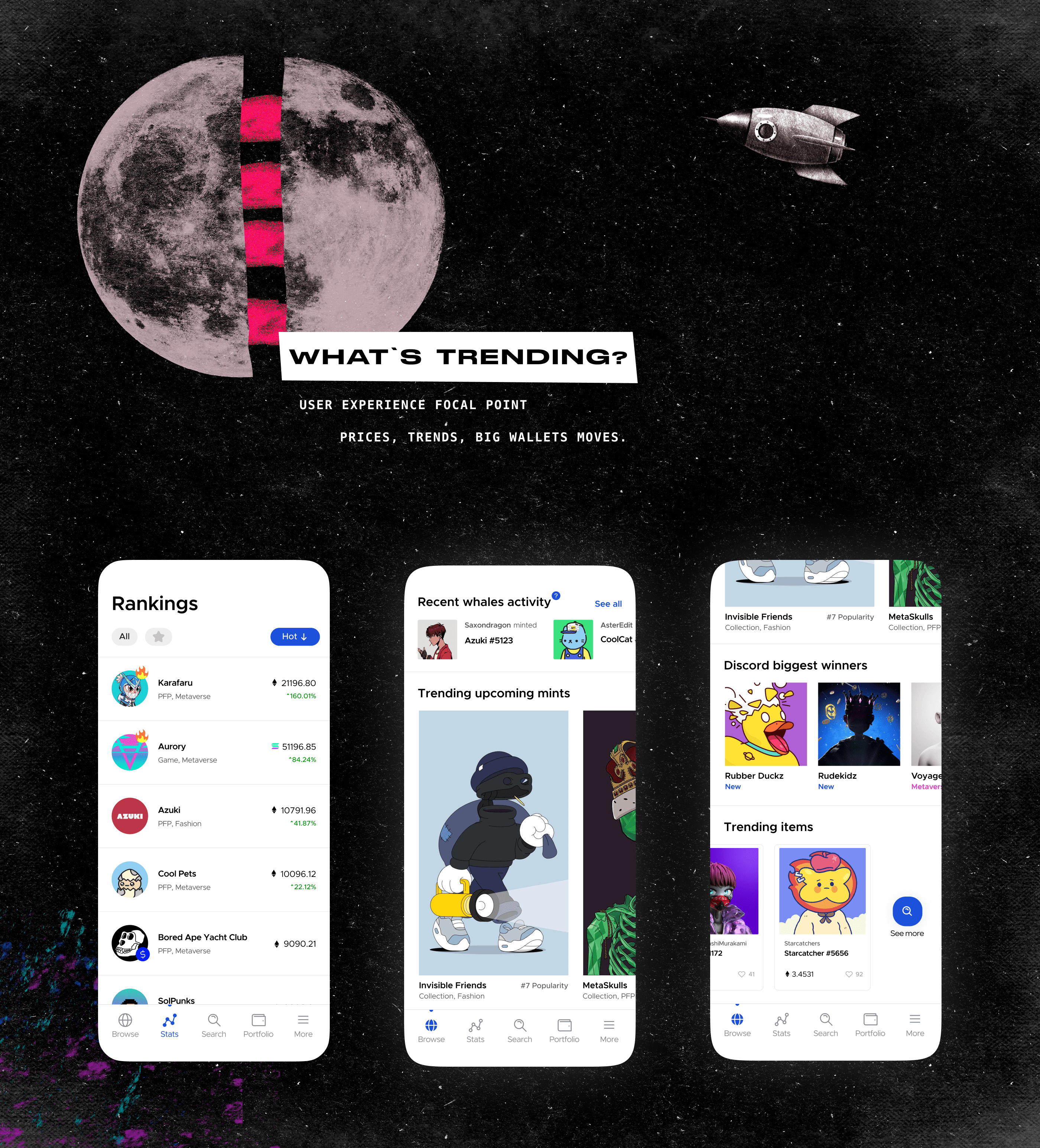 NFT MARKETPLACE CASE STUDY — Изображение №4 — Интерфейсы на Dprofile