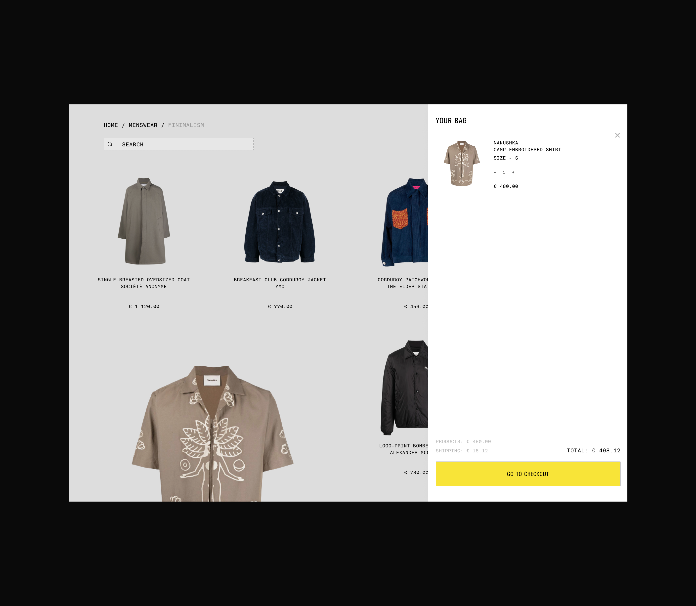 GRAILED PREMIUM FASHION — Изображение №13 — Интерфейсы, Брендинг на Dprofile