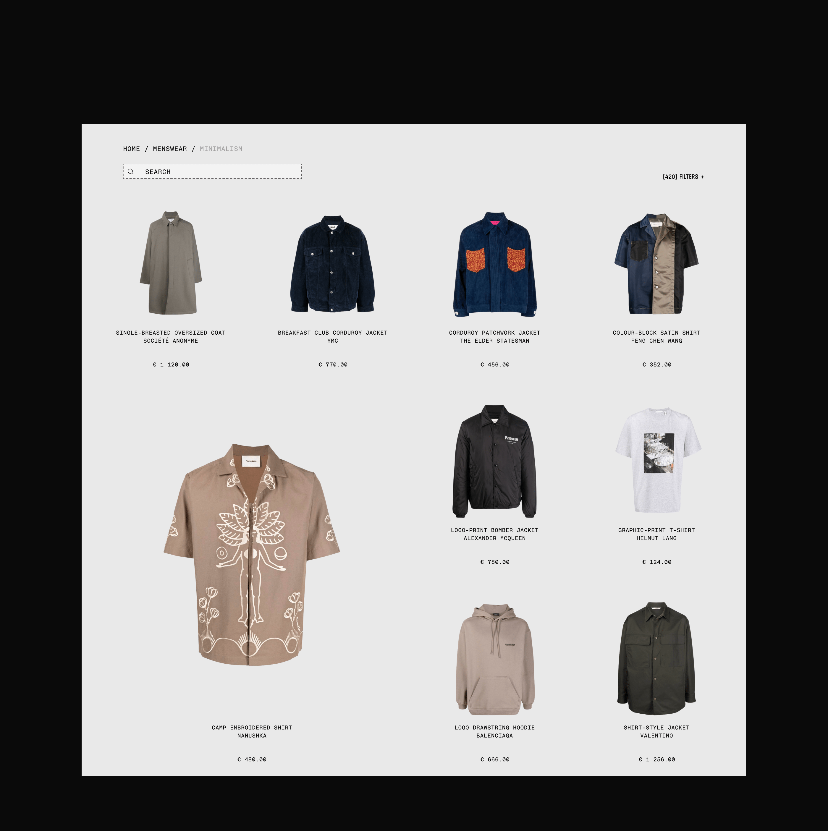 GRAILED PREMIUM FASHION — Изображение №20 — Интерфейсы, Брендинг на Dprofile