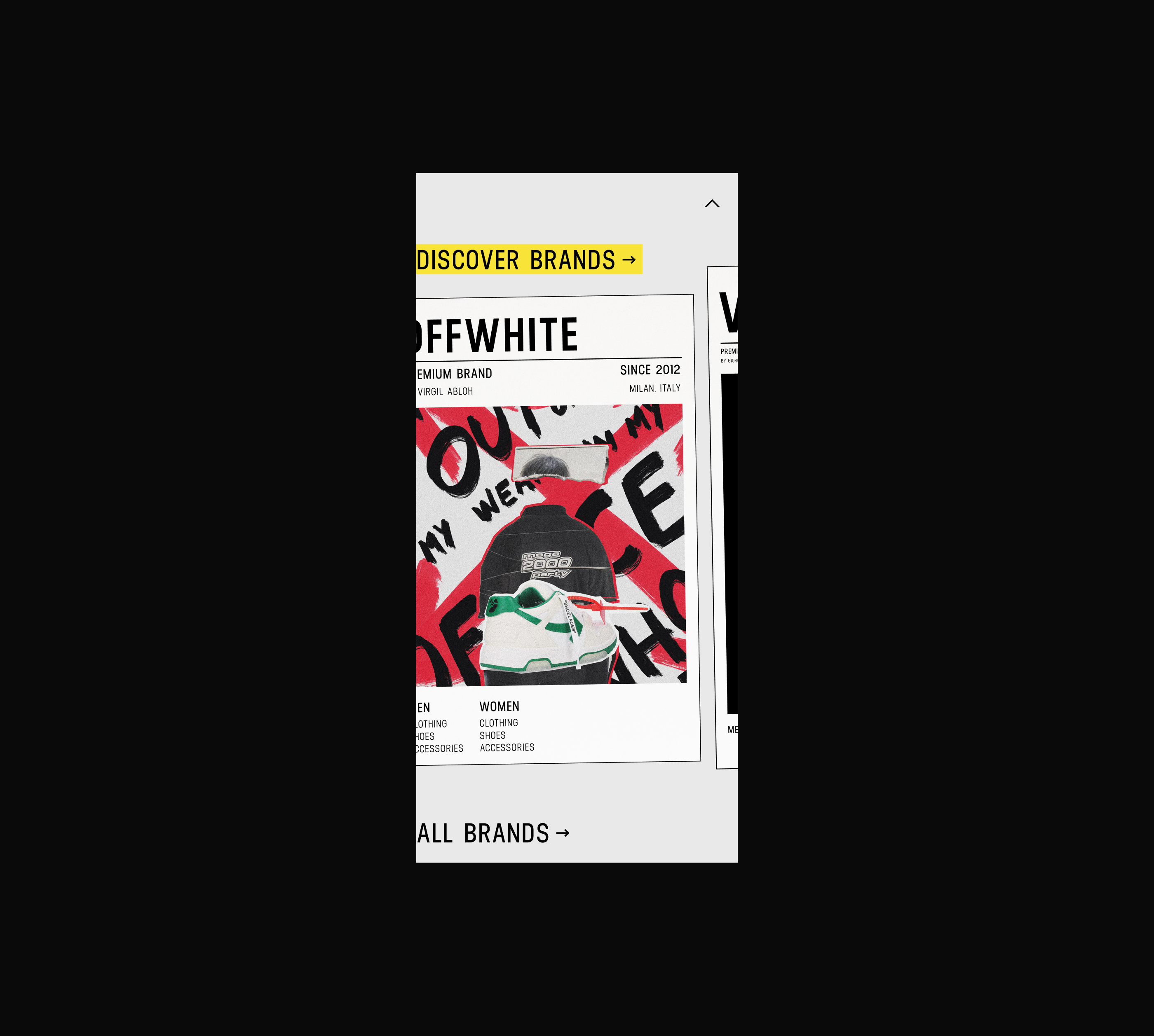 GRAILED PREMIUM FASHION — Изображение №12 — Интерфейсы, Брендинг на Dprofile