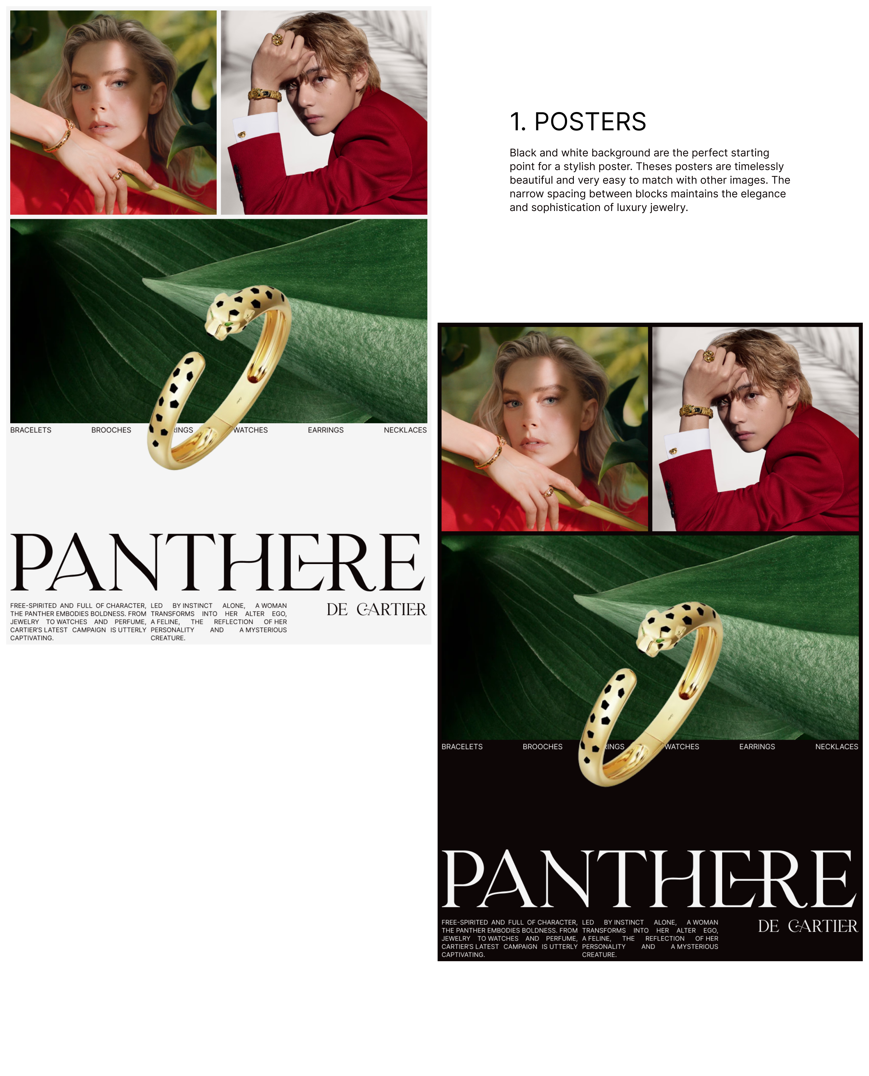 Постеры | Дизайн для соцсетей | Panthère de Cartier — Изображение №3 — Интерфейсы, Брендинг на Dprofile