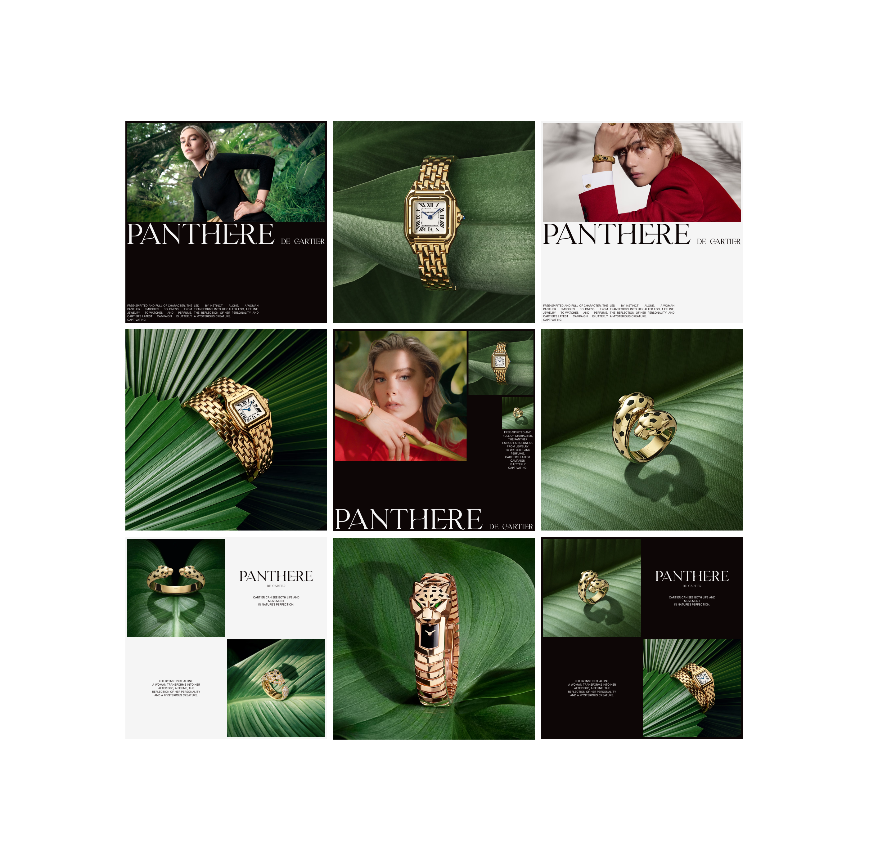 Постеры | Дизайн для соцсетей | Panthère de Cartier — Изображение №6 — Интерфейсы, Брендинг на Dprofile