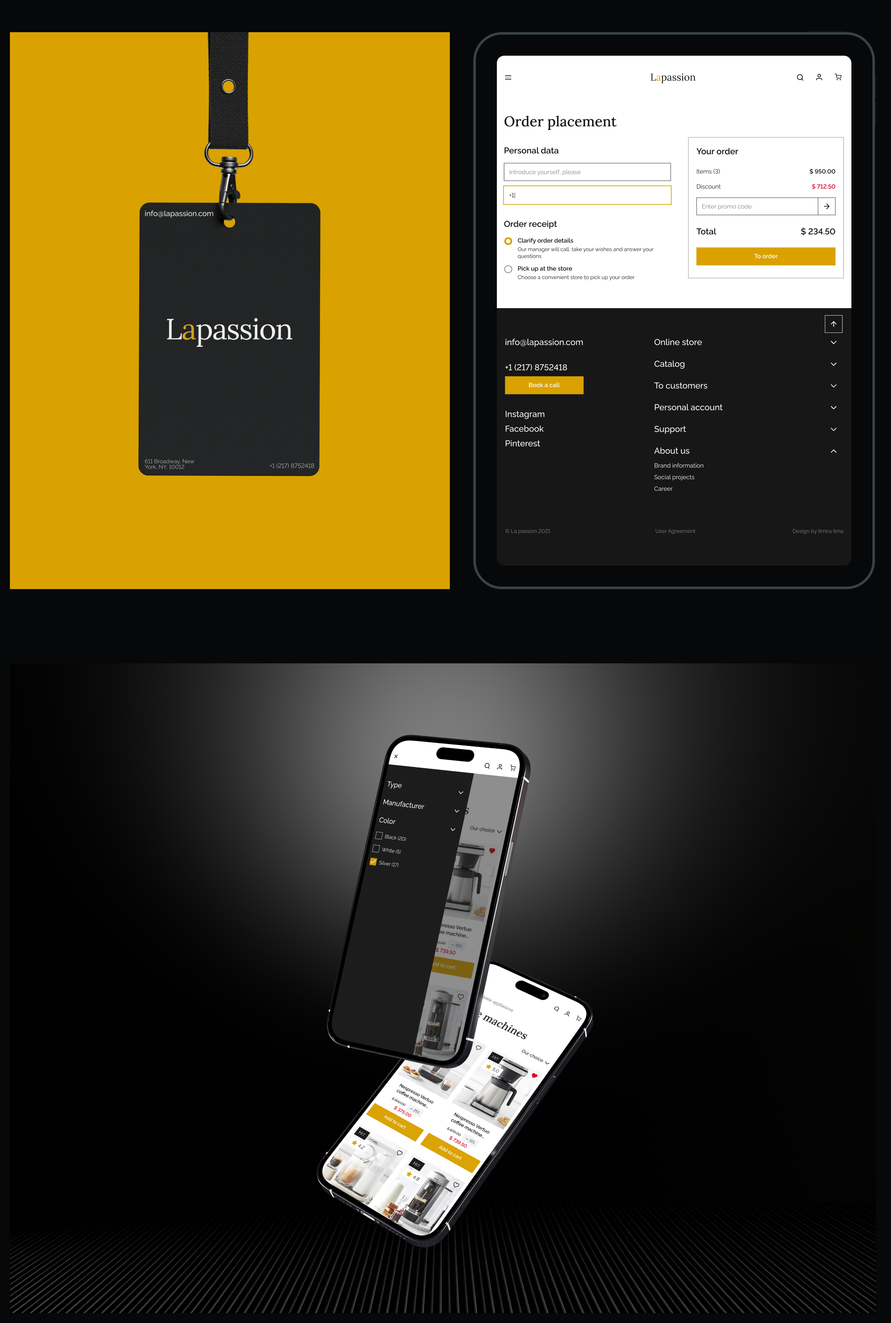 E-commerce website design | Kitchen appliances store — Изображение №15 — Интерфейсы на Dprofile