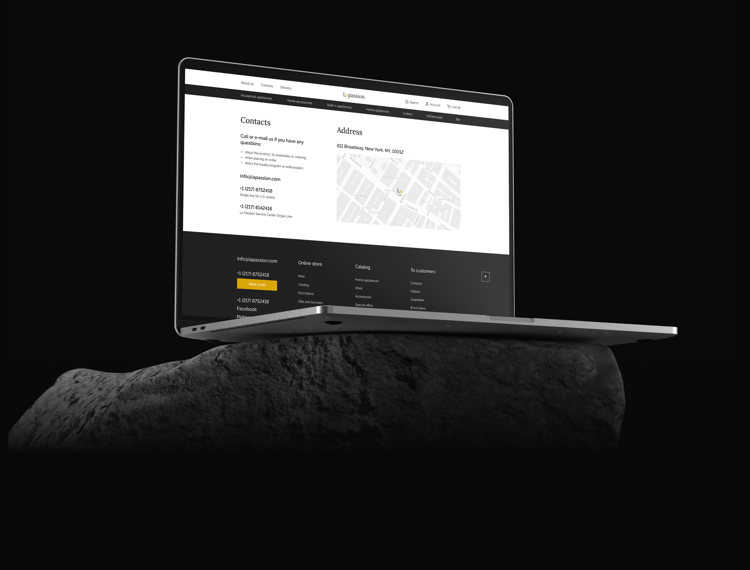 E-commerce website design | Kitchen appliances store — Изображение №17 — Интерфейсы на Dprofile