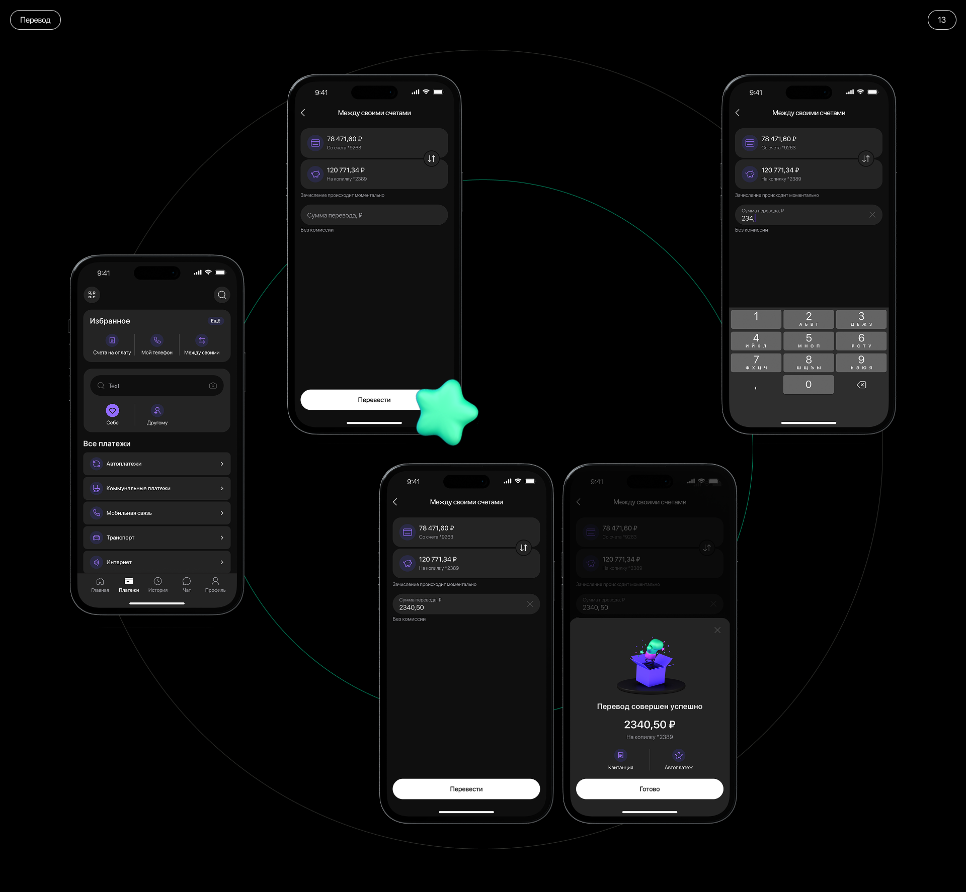 Банковское приложение MyBank — Изображение №14 — Интерфейсы на Dprofile