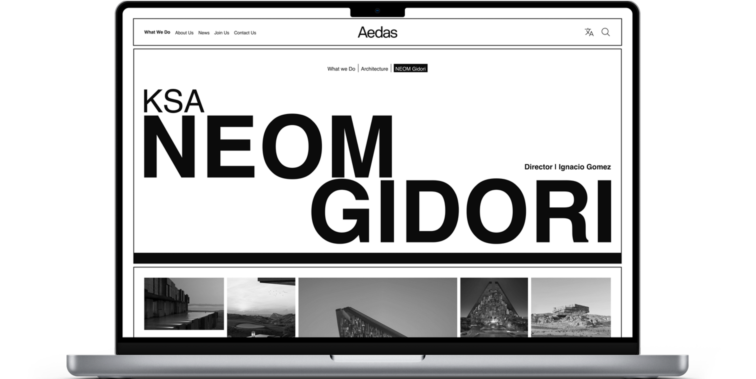 Редизайн корпоративного сайта Aedas — Изображение №2 — Интерфейсы на Dprofile