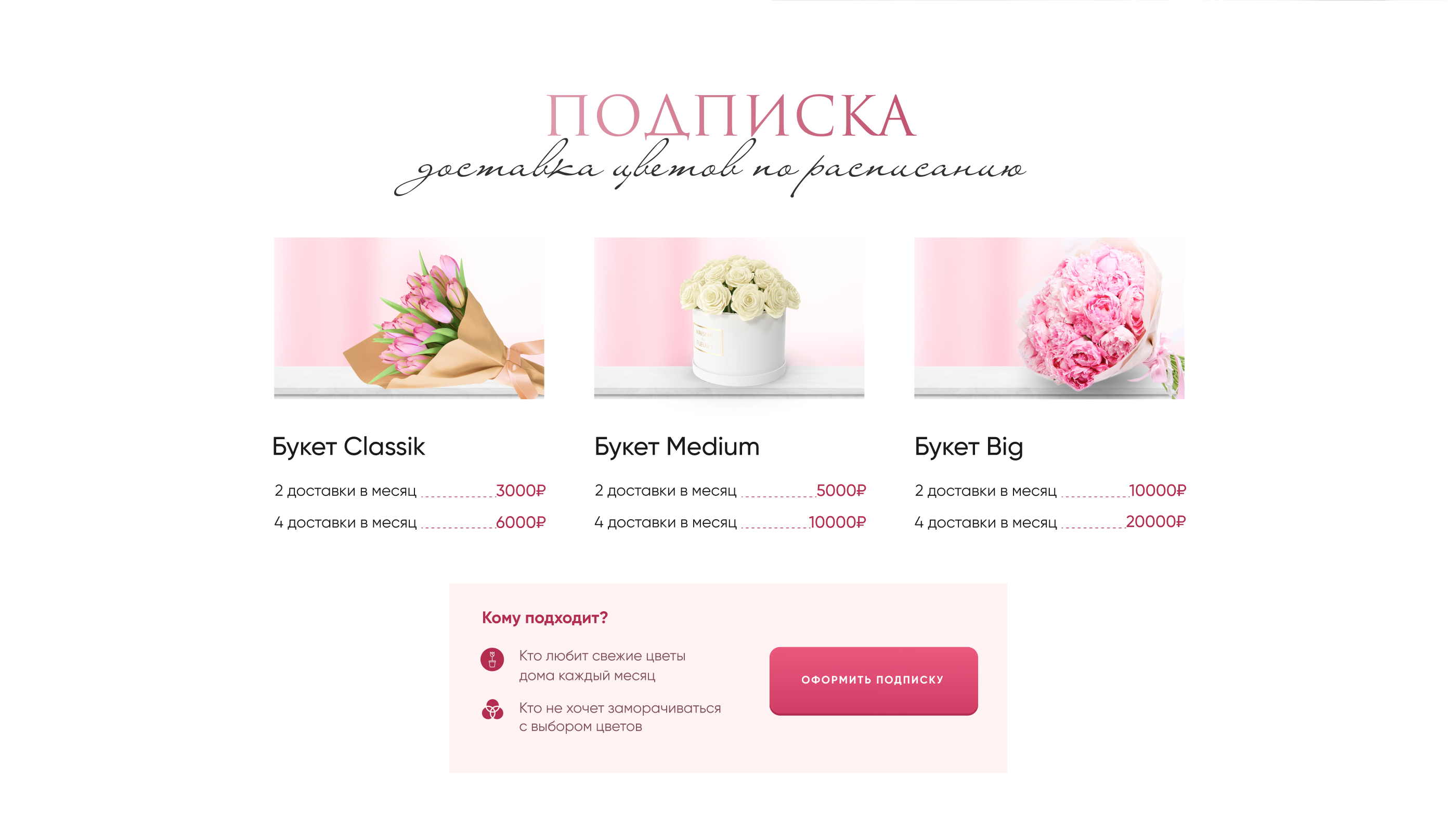 Сайт для магазина цветов — Изображение №6 — Интерфейсы, Графика на Dprofile