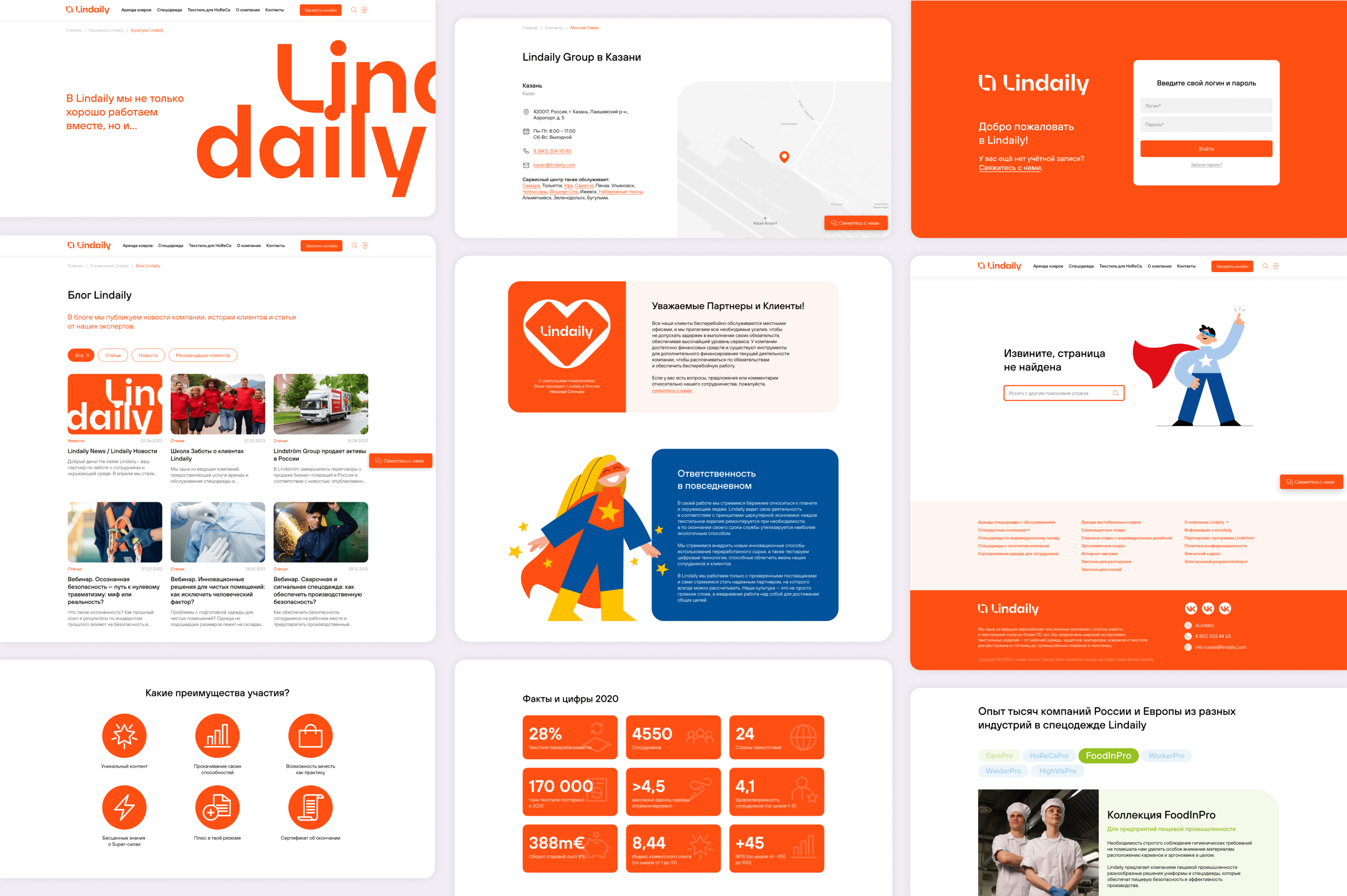 Lindaily. Разработка сайта — Изображение №3 — Интерфейсы, Брендинг на Dprofile