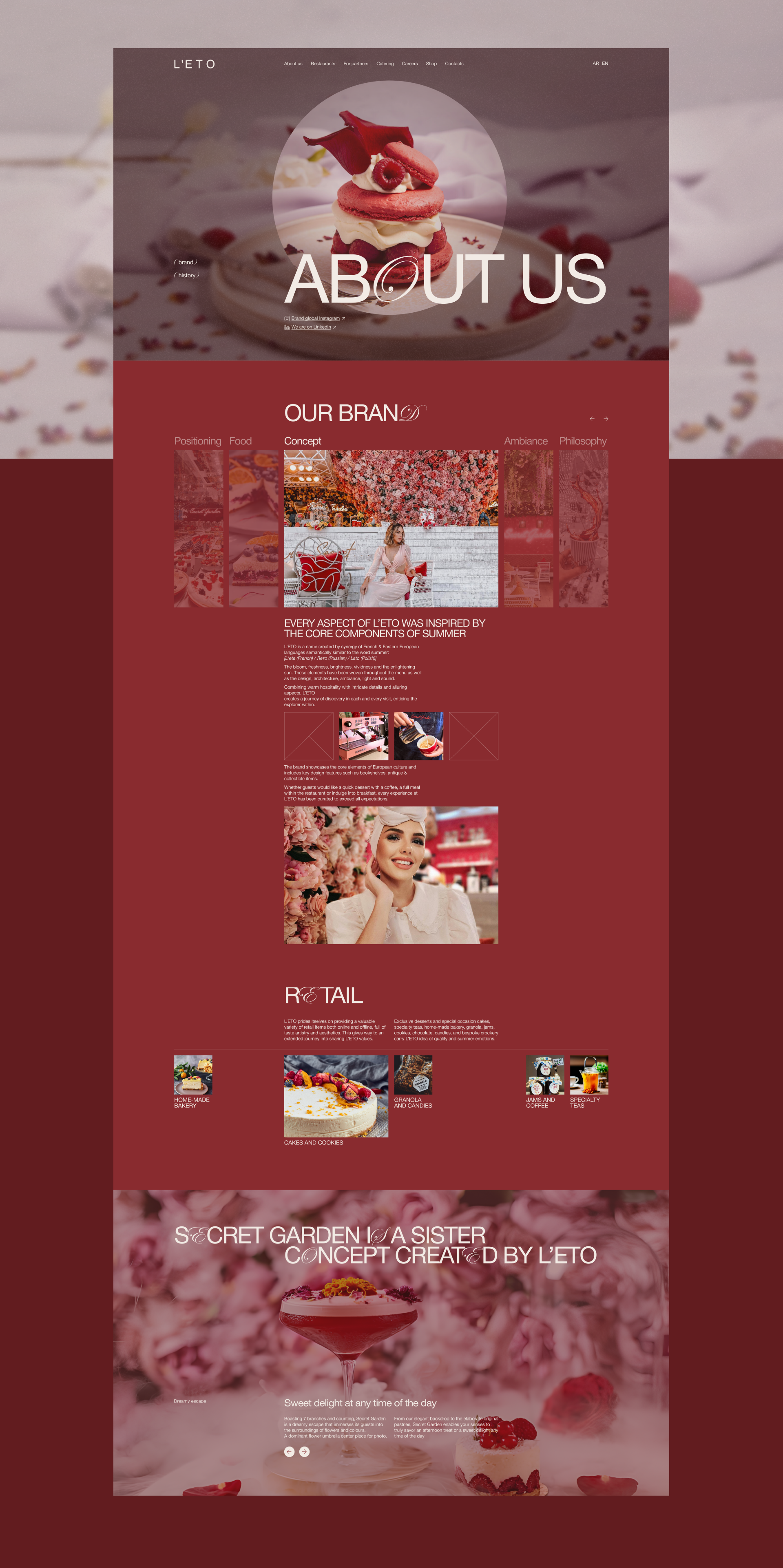 L'eto | Corporate website redesign — Изображение №8 — Интерфейсы на Dprofile