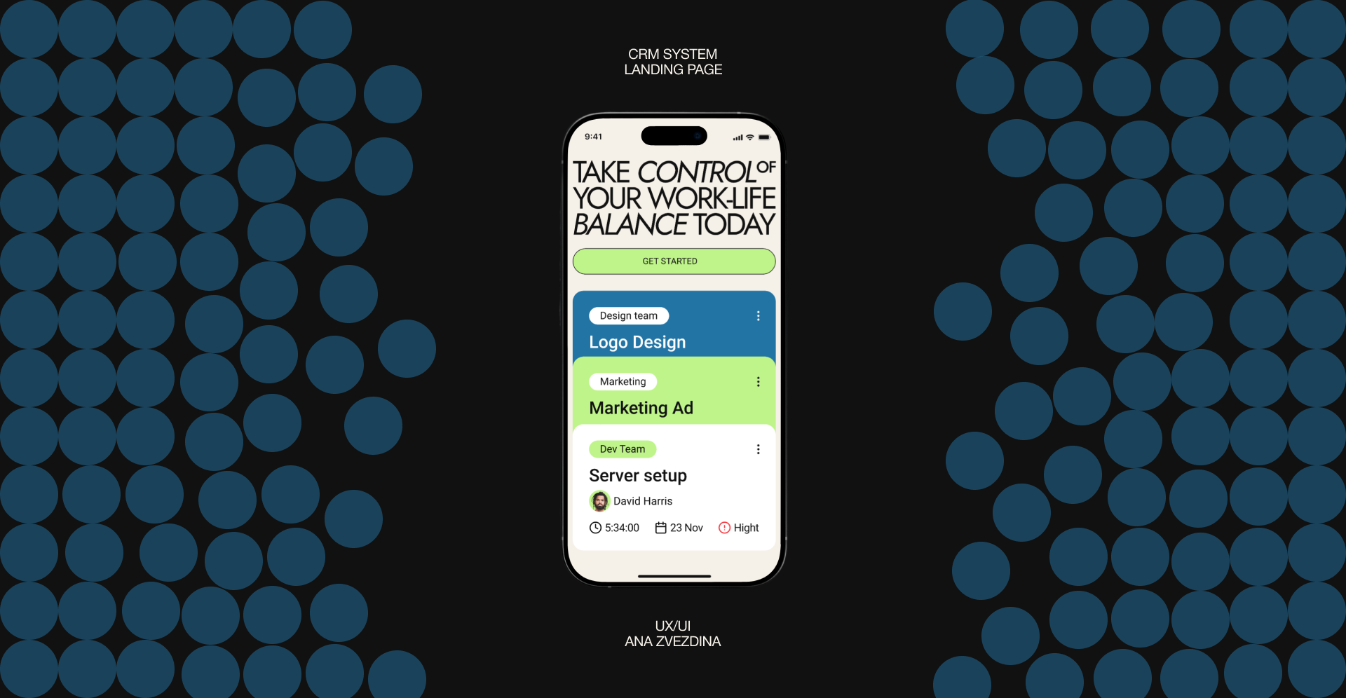 CoControlla | CRM System | Landing page — Изображение №9 — Интерфейсы, Анимация на Dprofile