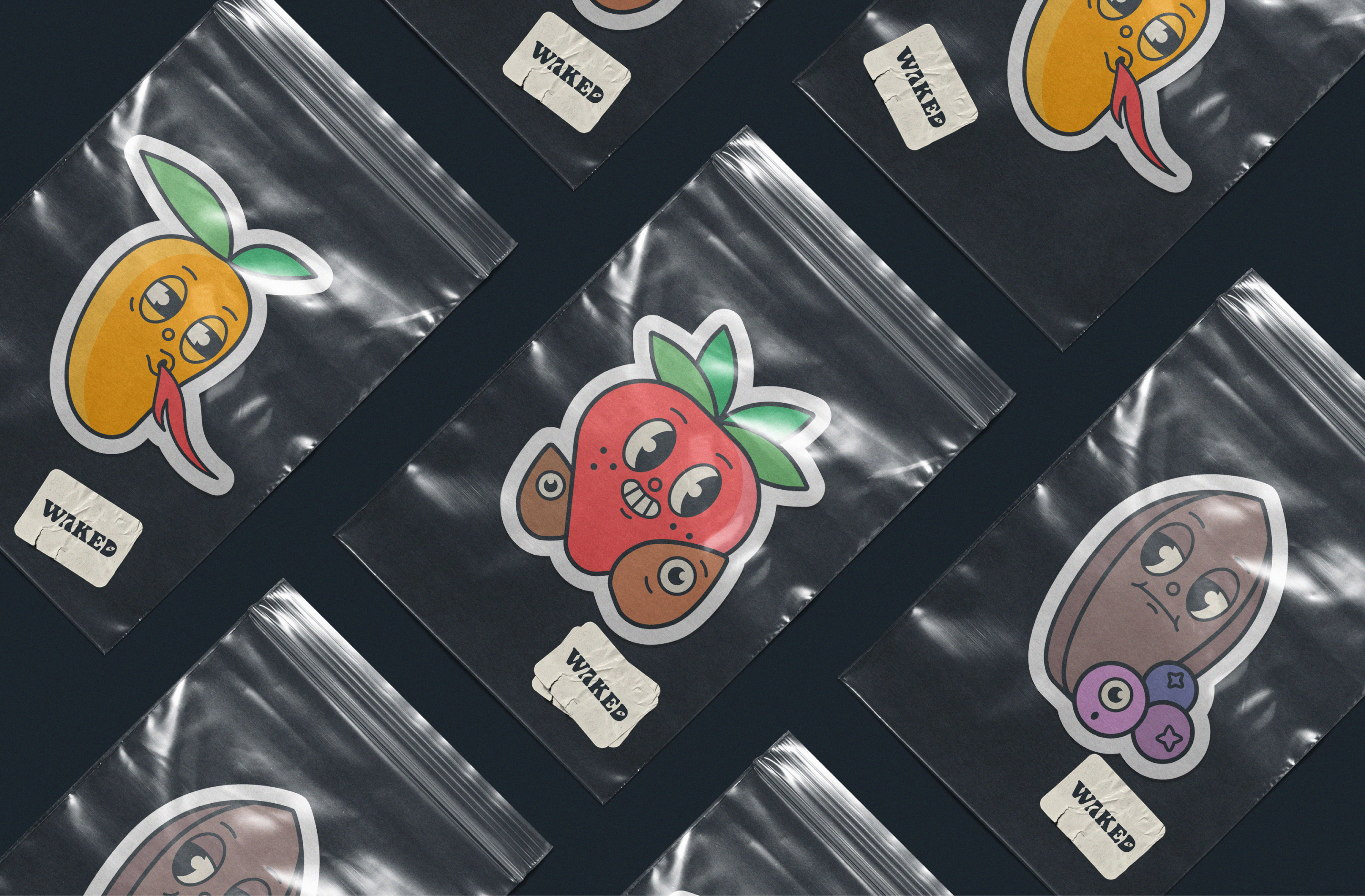 WAKED | Brand & Packaging Design — Изображение №6 — Брендинг на Dprofile