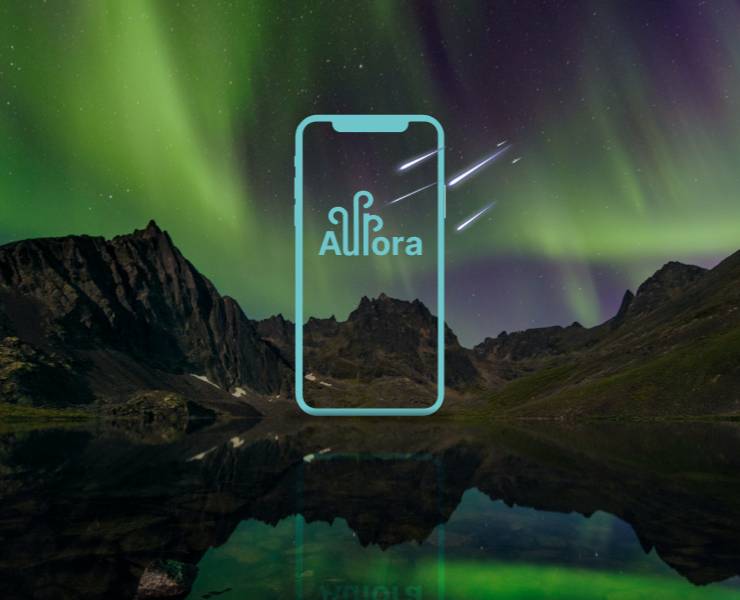 Design concept of mobile app (Aurora) — Интерфейсы, Брендинг на Dprofile