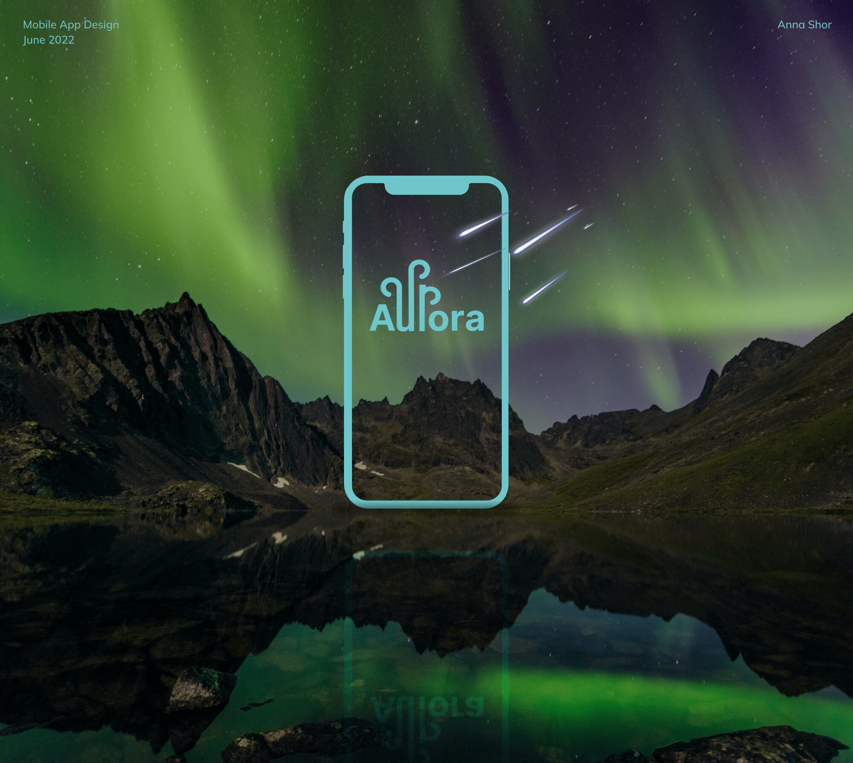 Design concept of mobile app (Aurora) — Изображение №1 — Интерфейсы, Брендинг на Dprofile