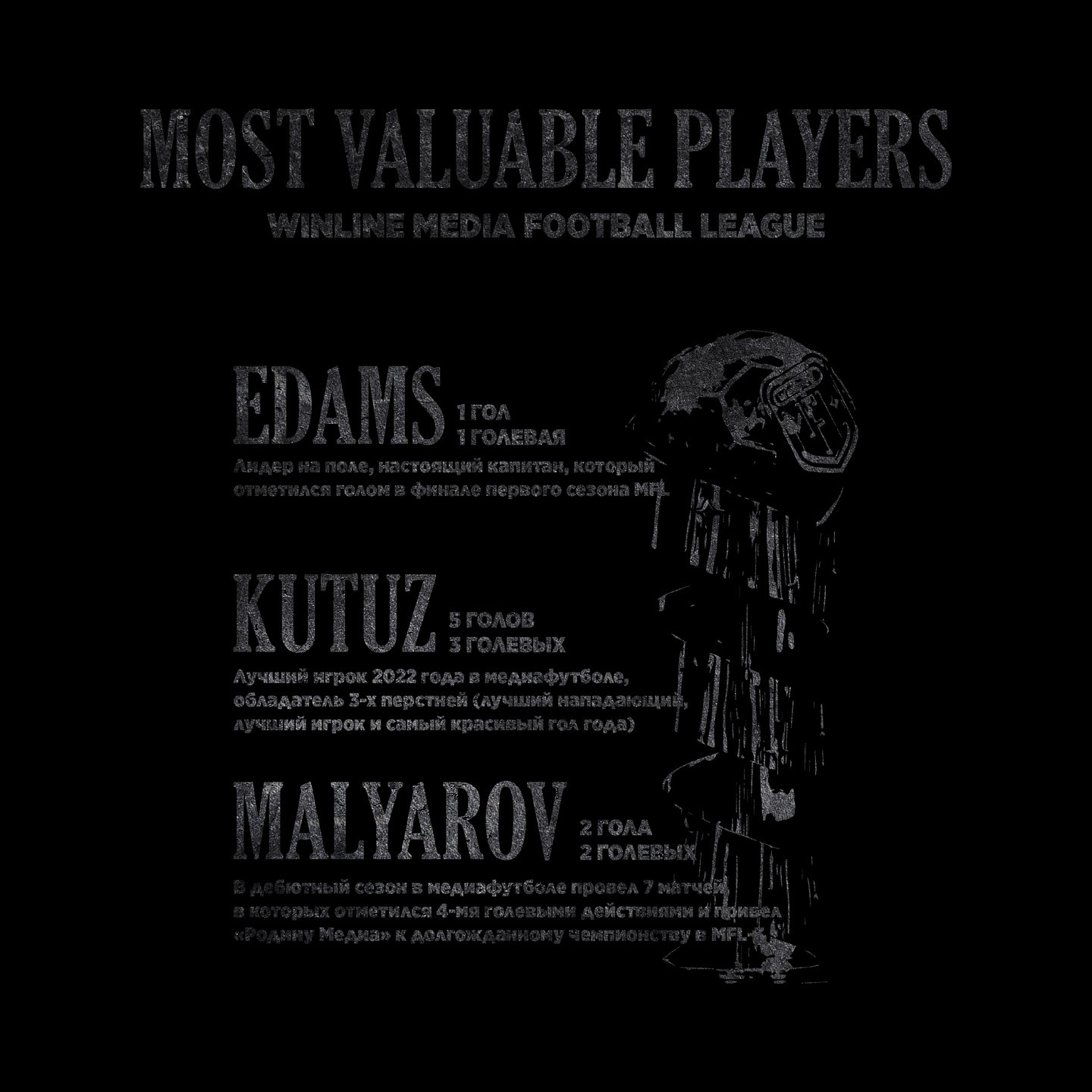Мерч для Winline Media Football Legue — Изображение №8 — Графика на Dprofile