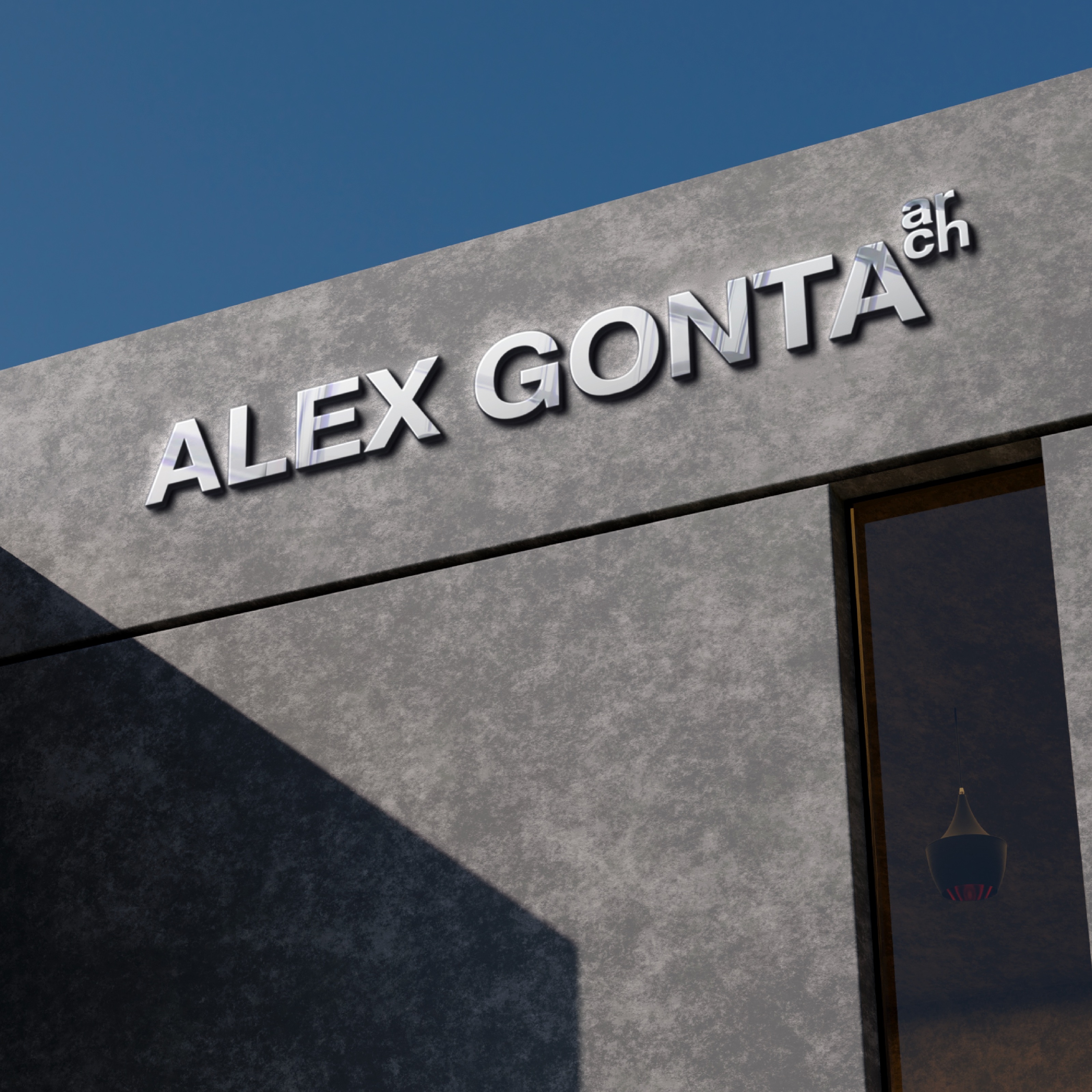 Редизайн Арх-бюро Alex Gonta — Изображение №1 — Брендинг, Графика на Dprofile