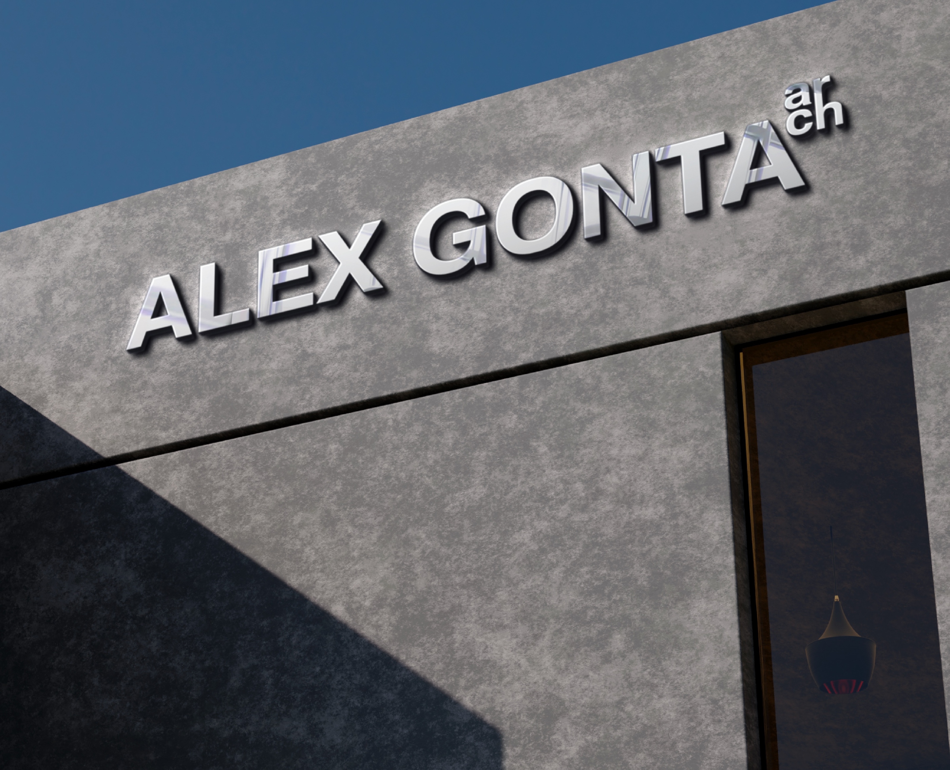 Редизайн Арх-бюро Alex Gonta — Брендинг, Графика на Dprofile