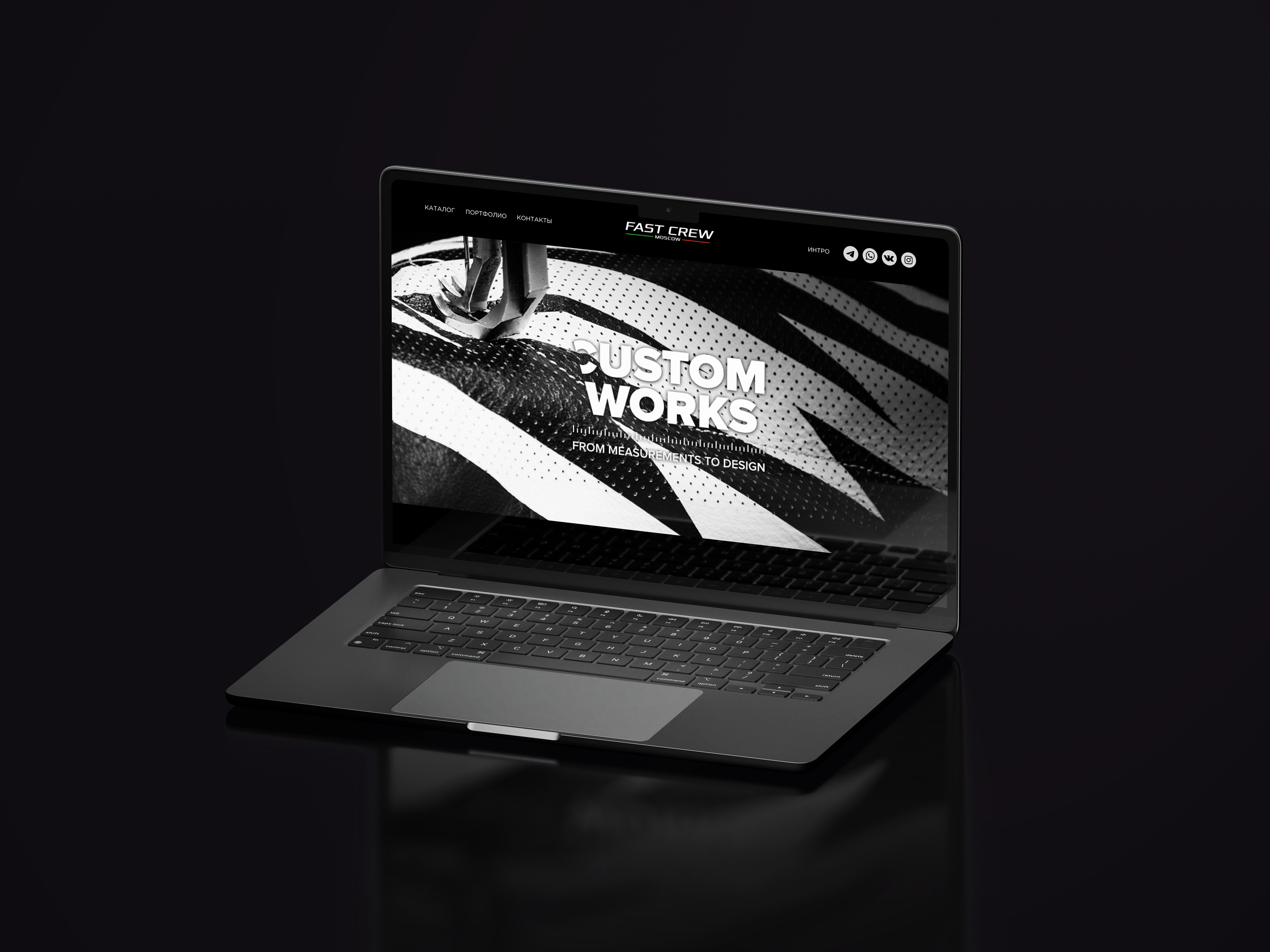 fastcrewmoscow.ru — Изображение №2 — Интерфейсы на Dprofile