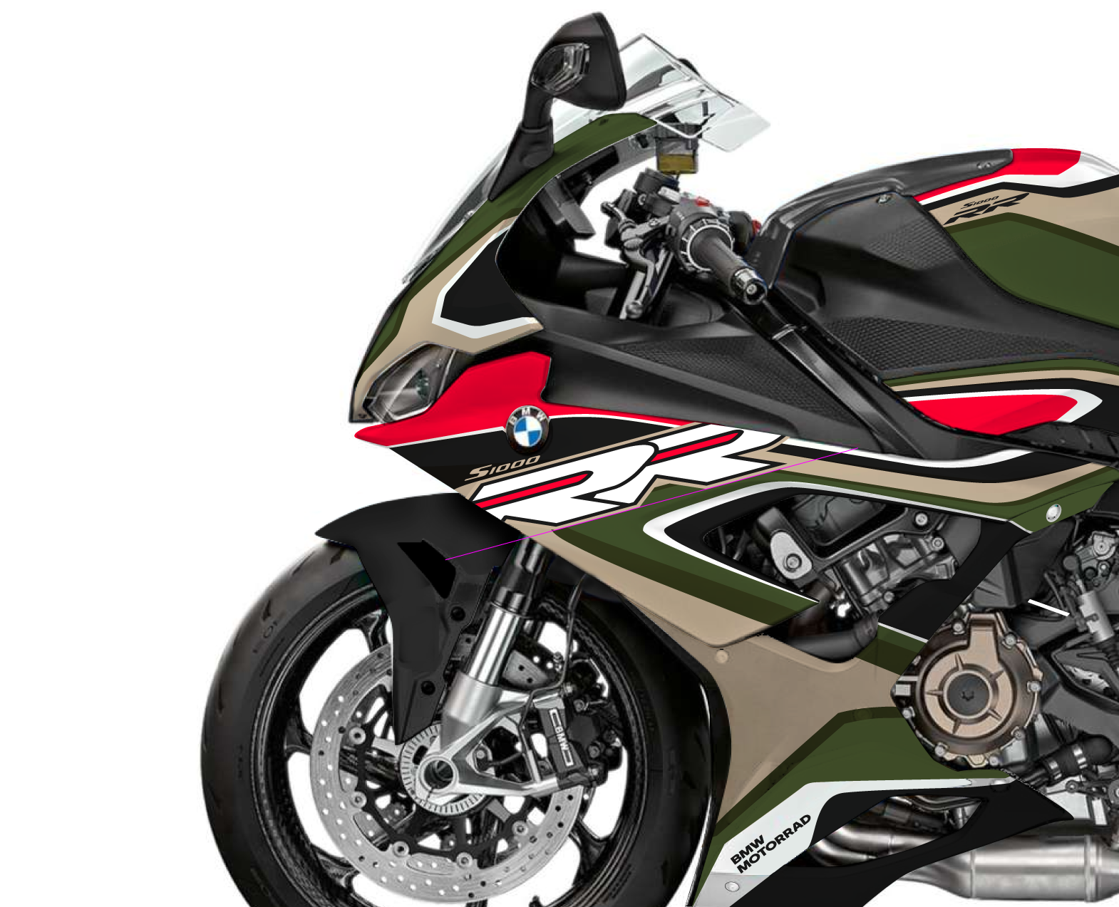 Vitelli Racing Artworks: BMW S1000RR — Брендинг на Dprofile